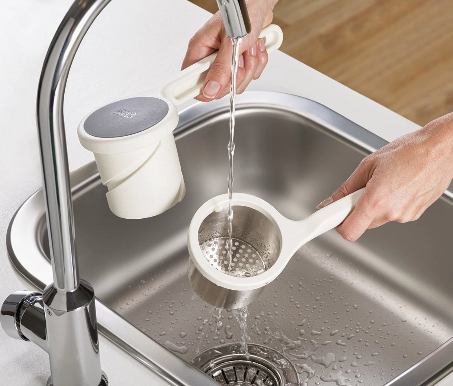 Helix potato press, 9.4x26.5x9.1 cm