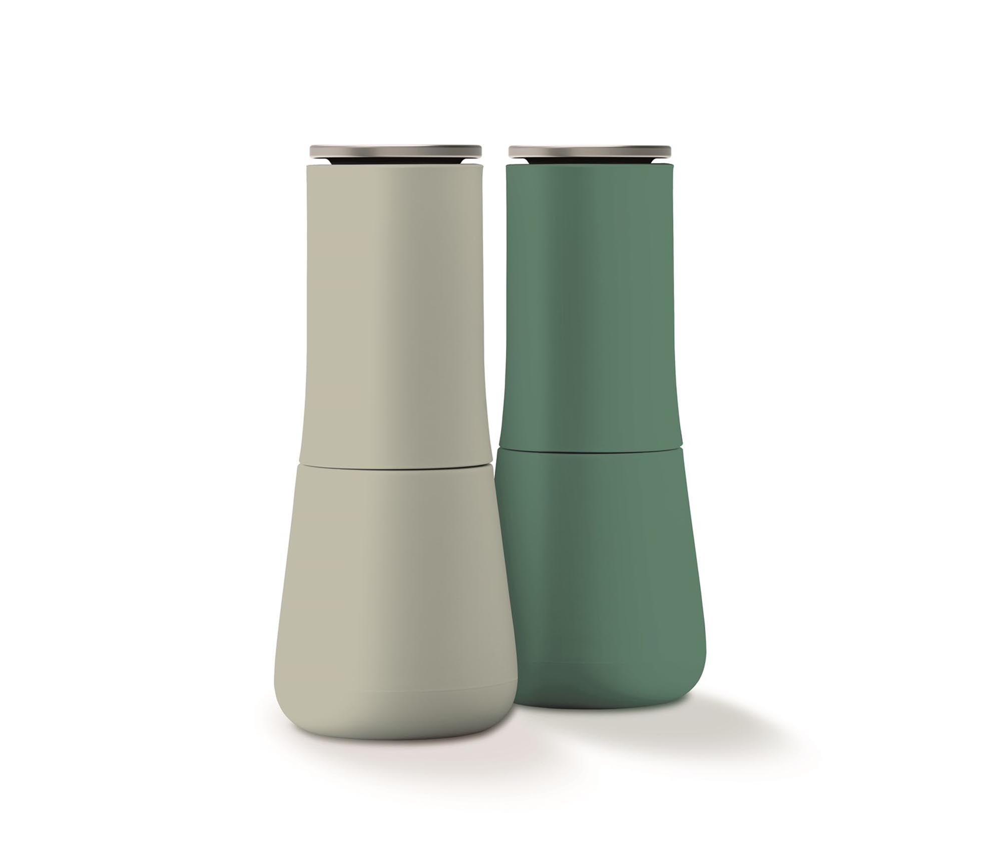 Milltop Sage salt and pepper mill 2-pc., 16.9x7x7 cm