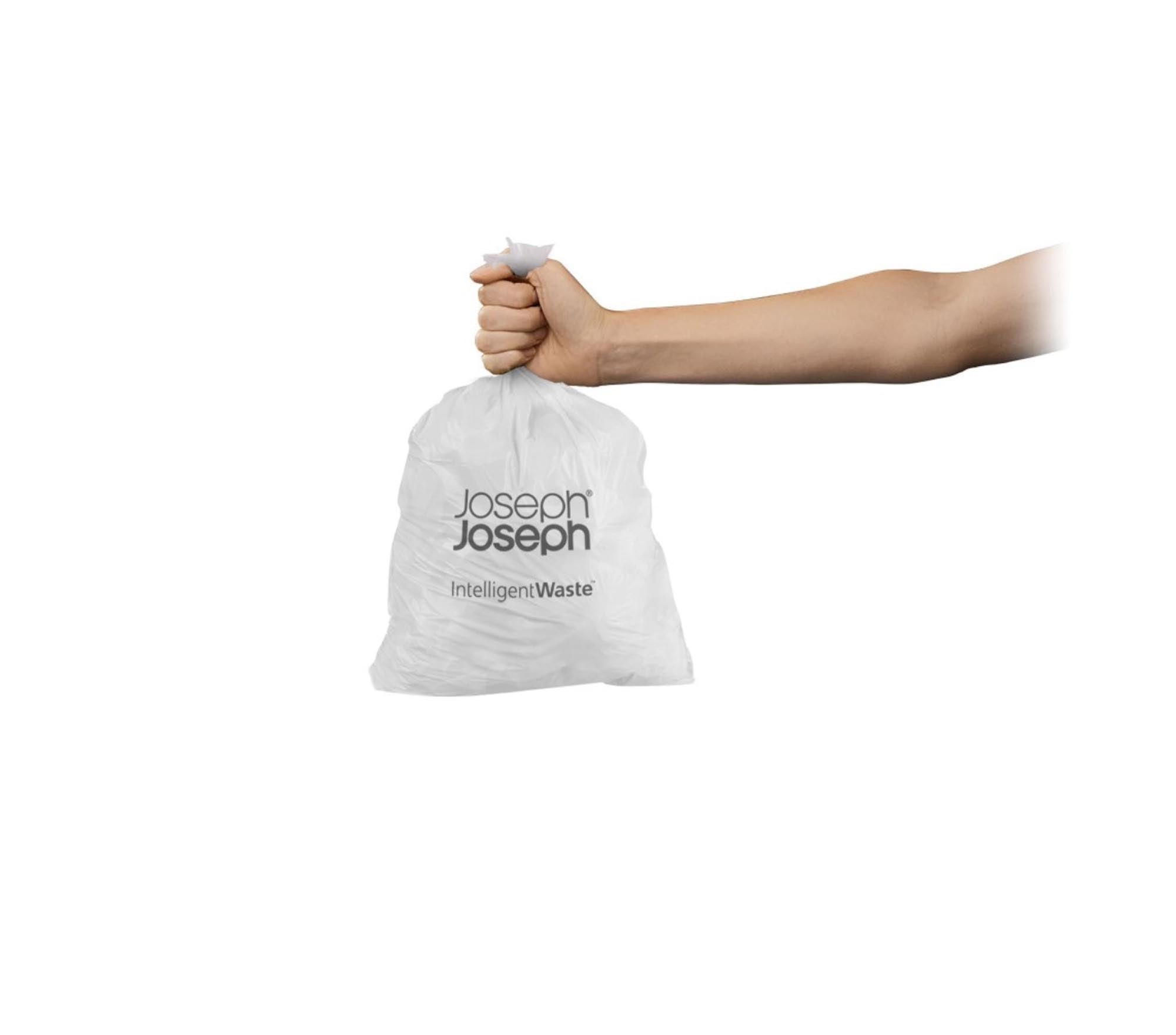jeW2 Sacs à déchets Grüntour, paquet de 50, 4 l, pile 4 l 52 l