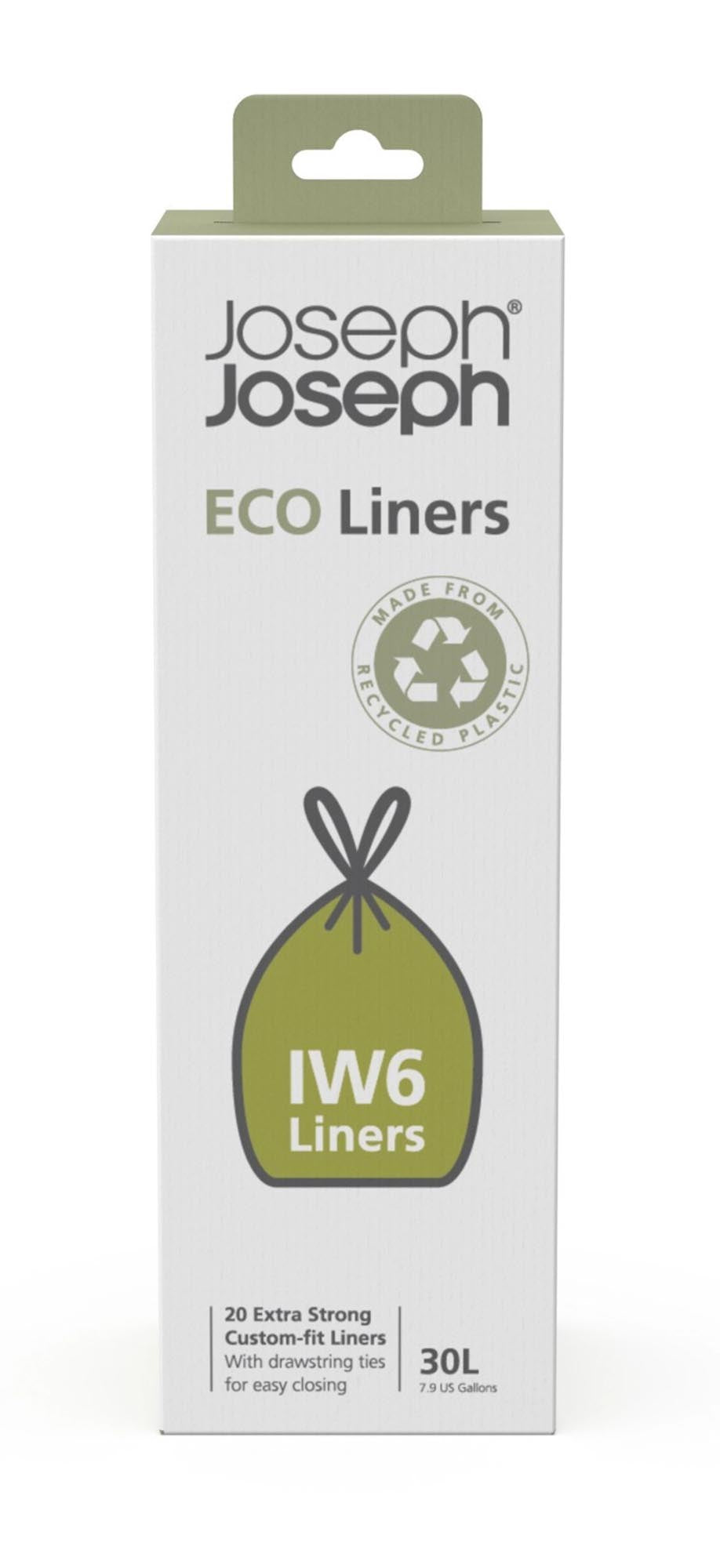 IW4 30 L Eco Bin Liners Recycled Bin Liners 20-Pack