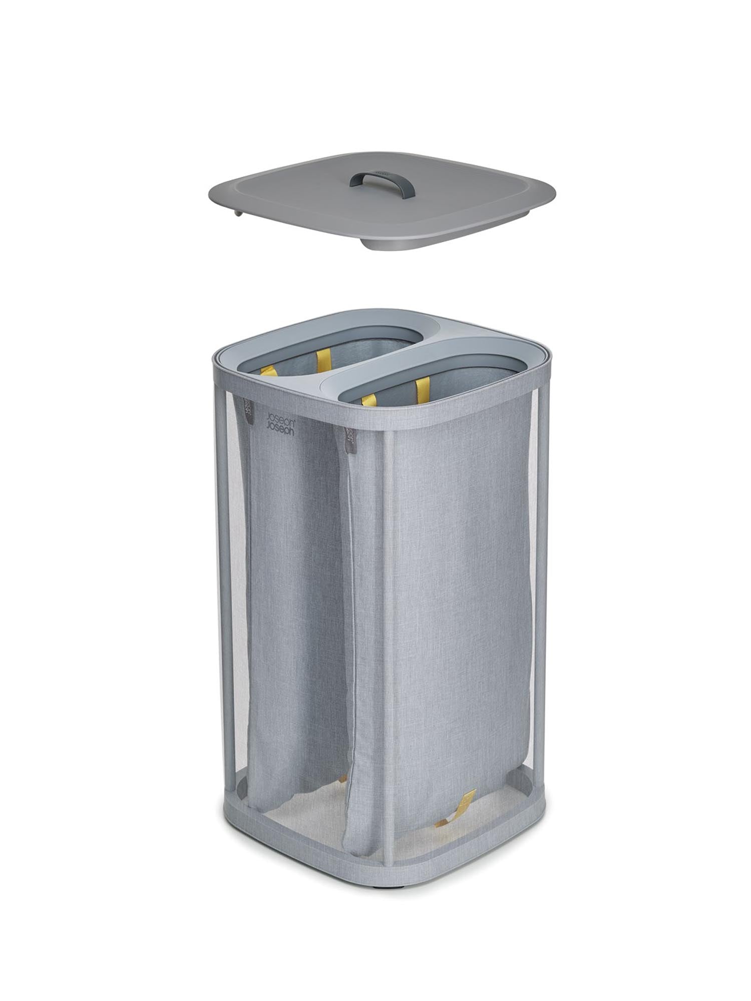 Tota 60-Liter-Wäschetrennkorb – Grau