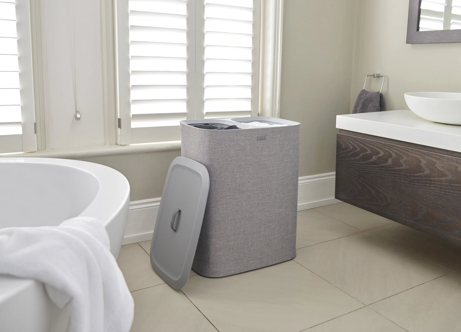 TOTA 90 litres Séparateur de tumble-gris