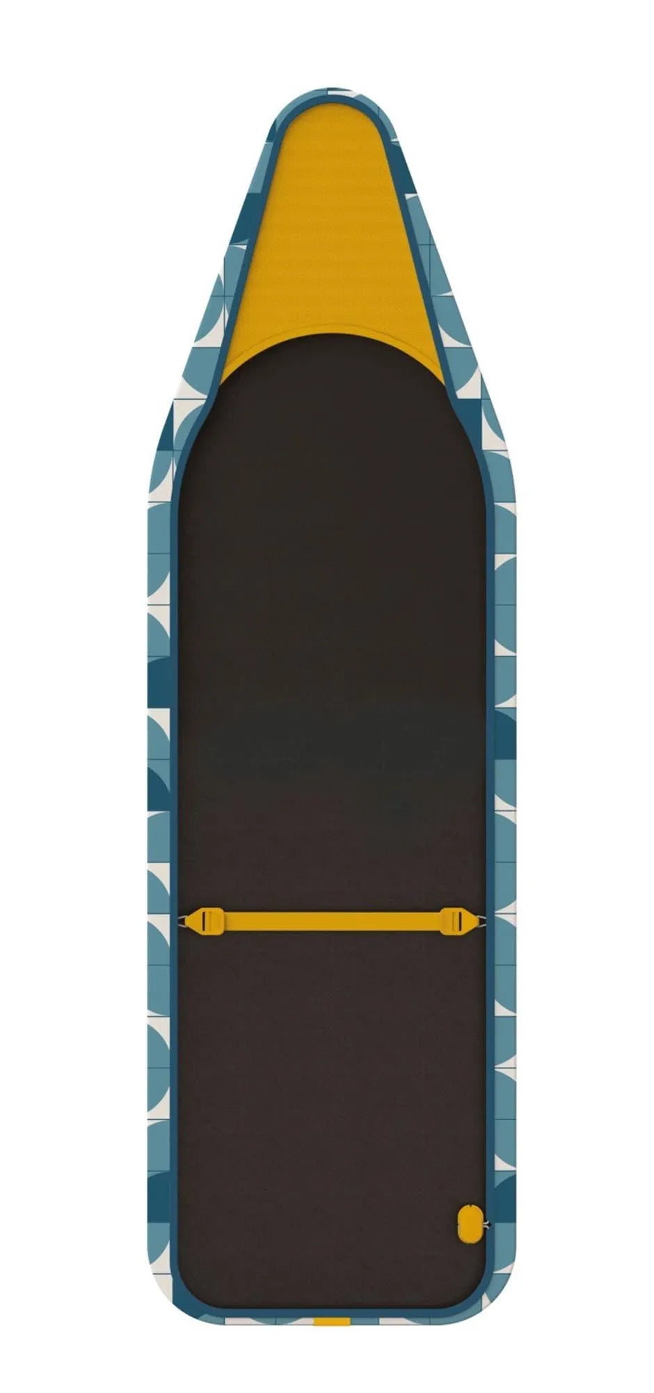 Der Flexa Bügelbrettbezug 124 cm in Mosaik-Blau von Joseph Joseph bietet langlebige Qualität, wasserabweisendes Material und stilvolles Design für perfekte Bügelergebnisse.