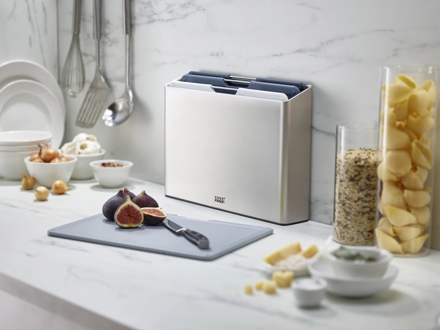 Folio Sky 4 parti tagliere impostato grande