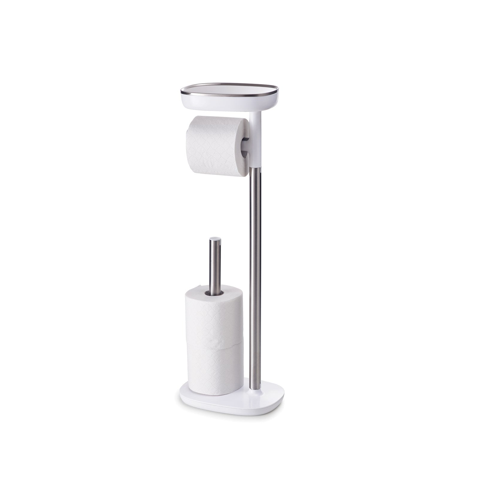 Der EasyStore Toilettenpapier-Ständer von Joseph Joseph vereint modernes Design und Funktionalität. Ideal für jedes Bad, platzsparend und langlebig!