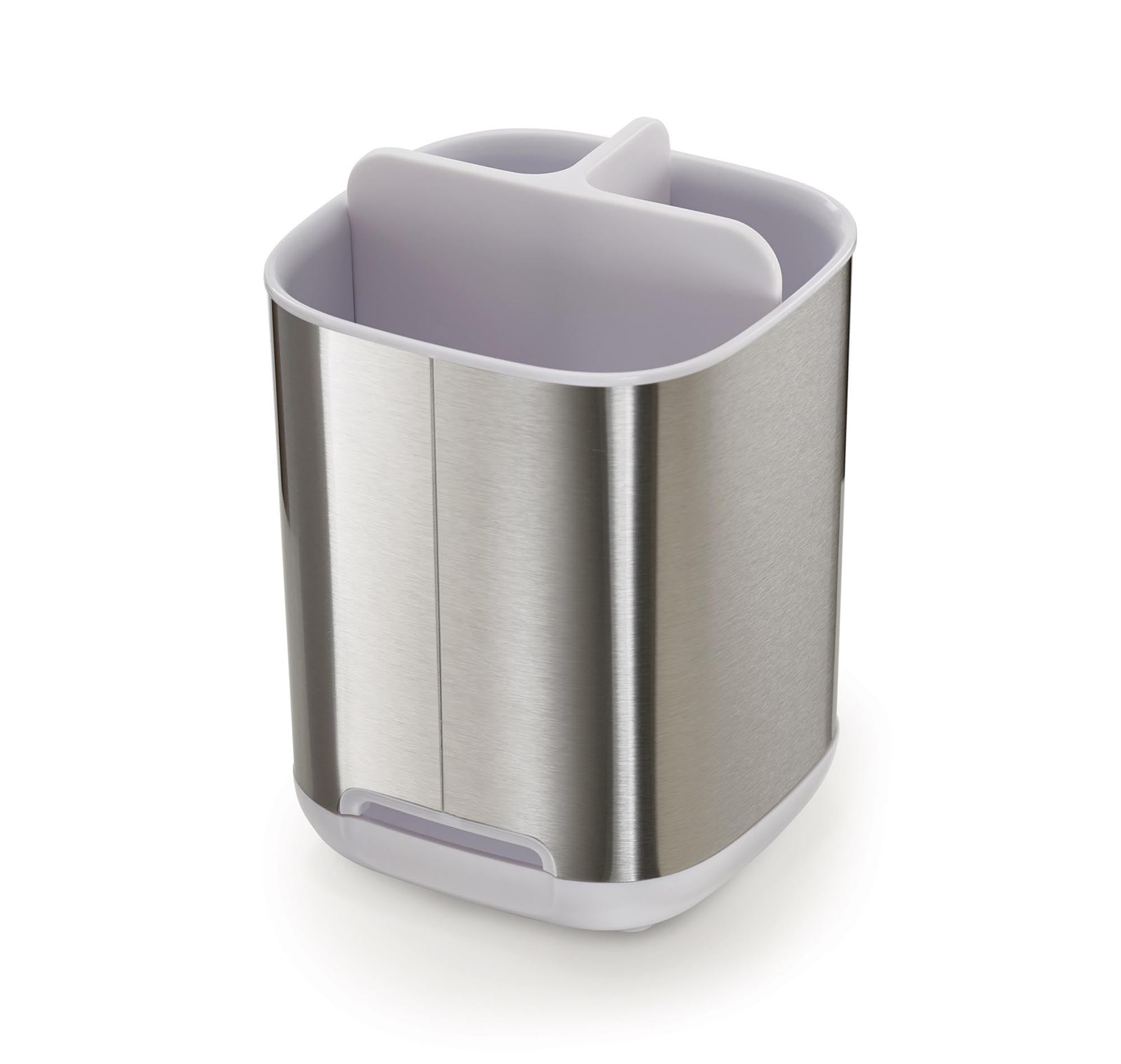 Stylischer Zahnbürstenhalter aus hochwertigem Edelstahl und ABS. Bietet Platz für 4 Zahnbürsten, hygienisch und einfach zu montieren. Ideal für jedes Badezimmer.
