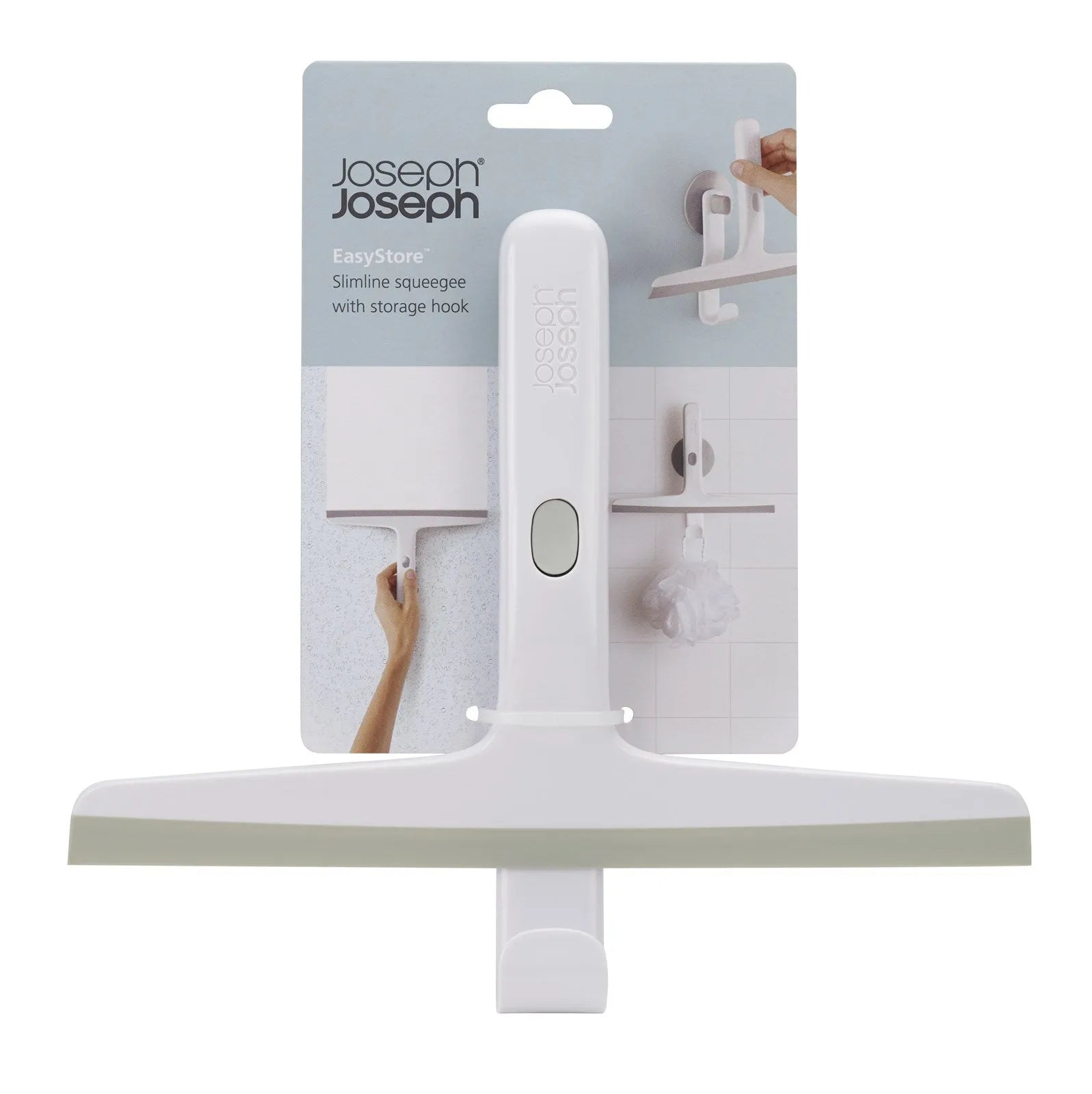 Platzsparender EasyStore Abzieher mit innovativer Aufhängung von Joseph Joseph.