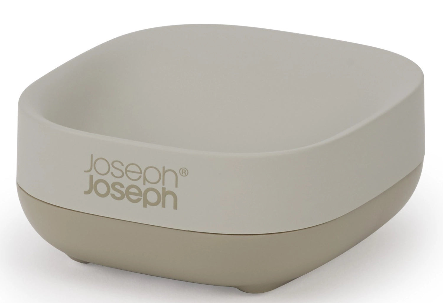 Slim Compact Seifenschale ecru in Beige präsentiert im Onlineshop von KAQTU Design AG. Badzubehör ist von Joseph Joseph