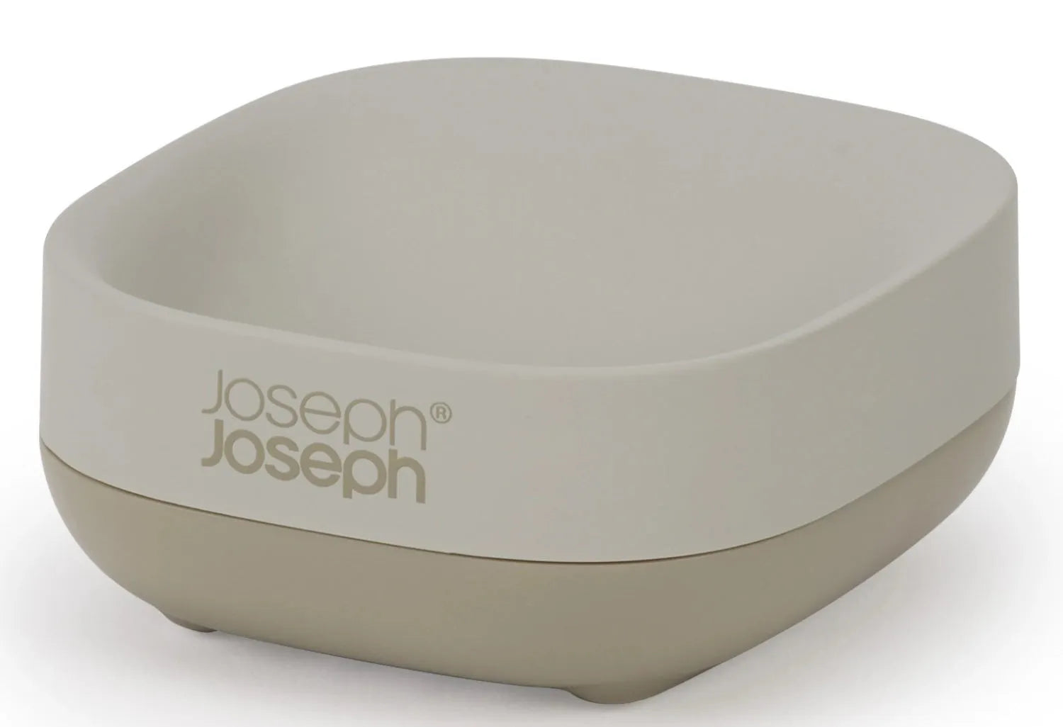 Slim Compact Seifenschale ecru in Beige präsentiert im Onlineshop von KAQTU Design AG. Badzubehör ist von Joseph Joseph