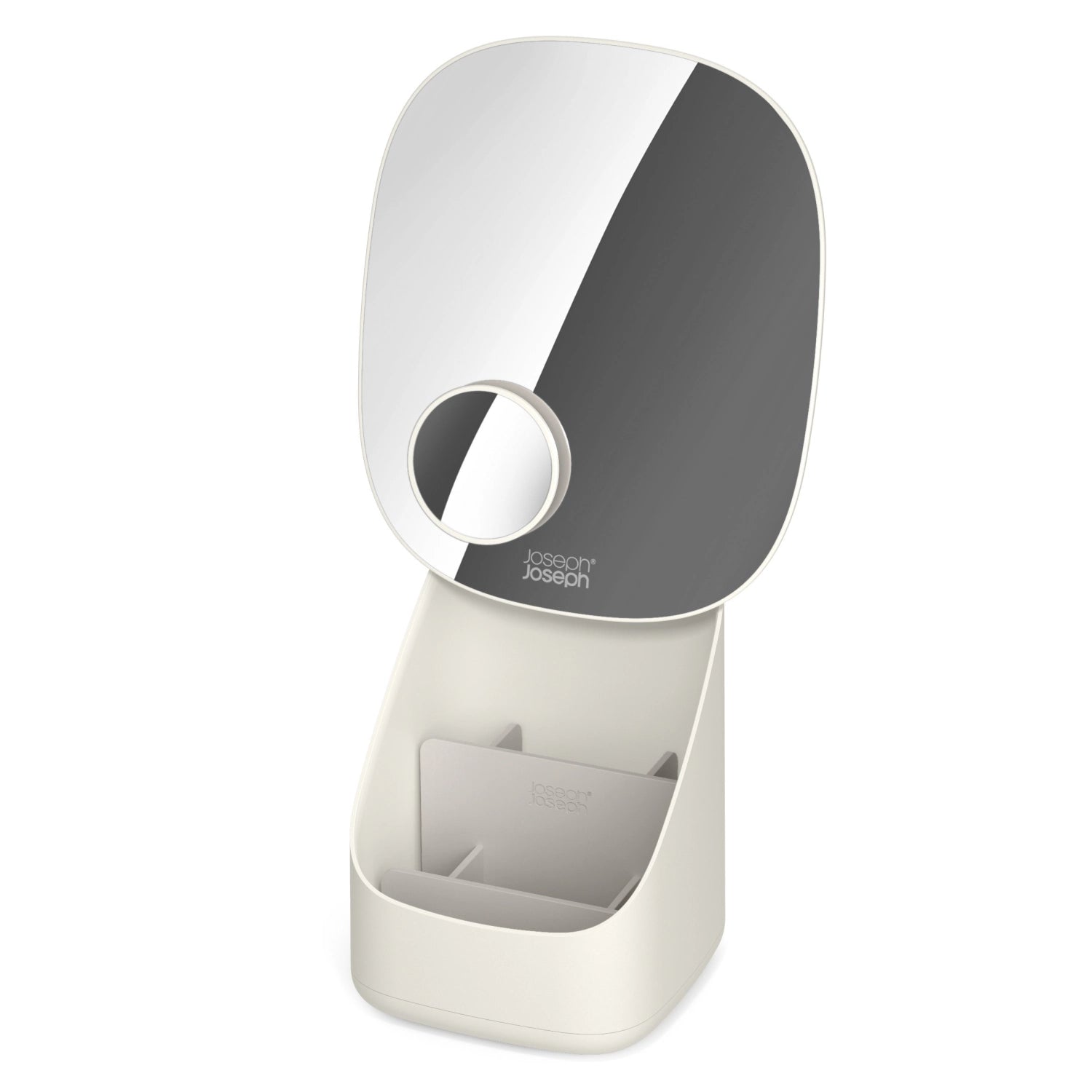 Viva Miroir sur pied avec organiseur de maquillage, 21 x 18,5 x 23 cm