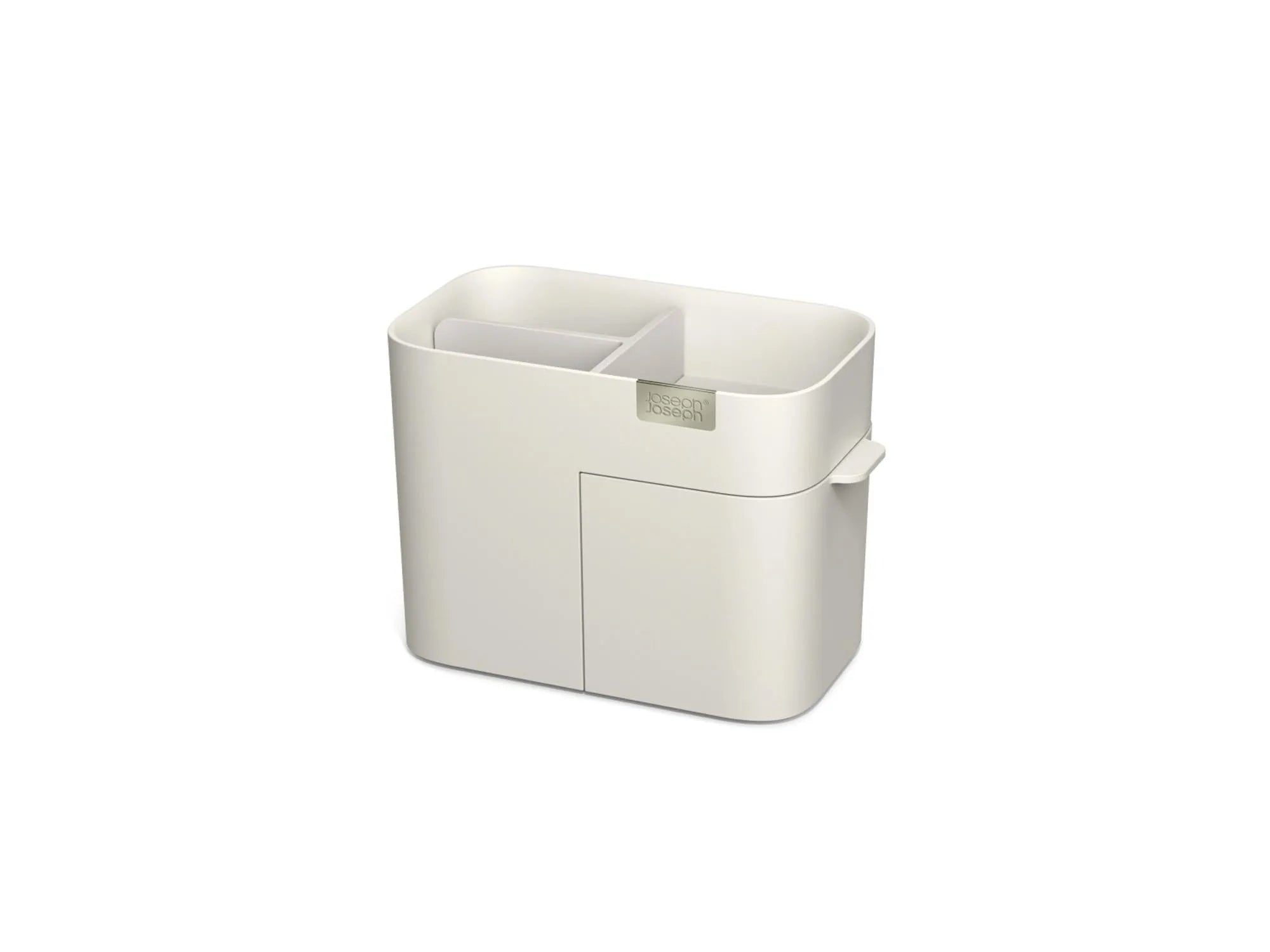 Kompakter Kosmetik-Organizer mit Schublade, ideal für Make-up und Accessoires, platzsparend und stilvoll, Maße: 17x9.7x12cm.