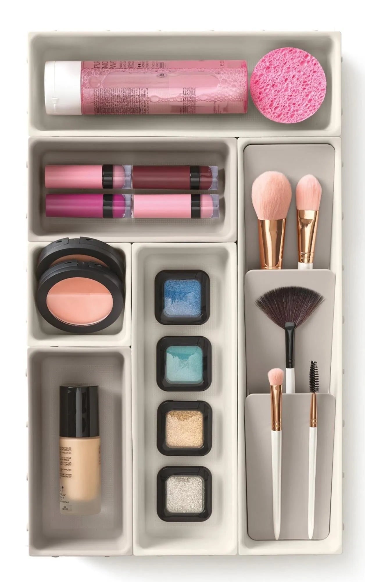 Viva 7-teiliges Makeup-Set: Stilvolle Ordnung von Joseph Joseph.
