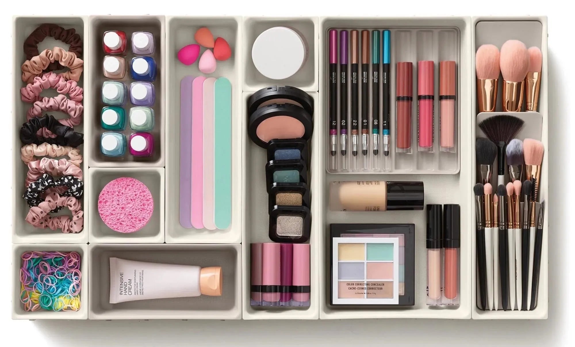 Viva 12-tlg. Makeup-Set: Eleganz und Ordnung von Joseph Joseph.