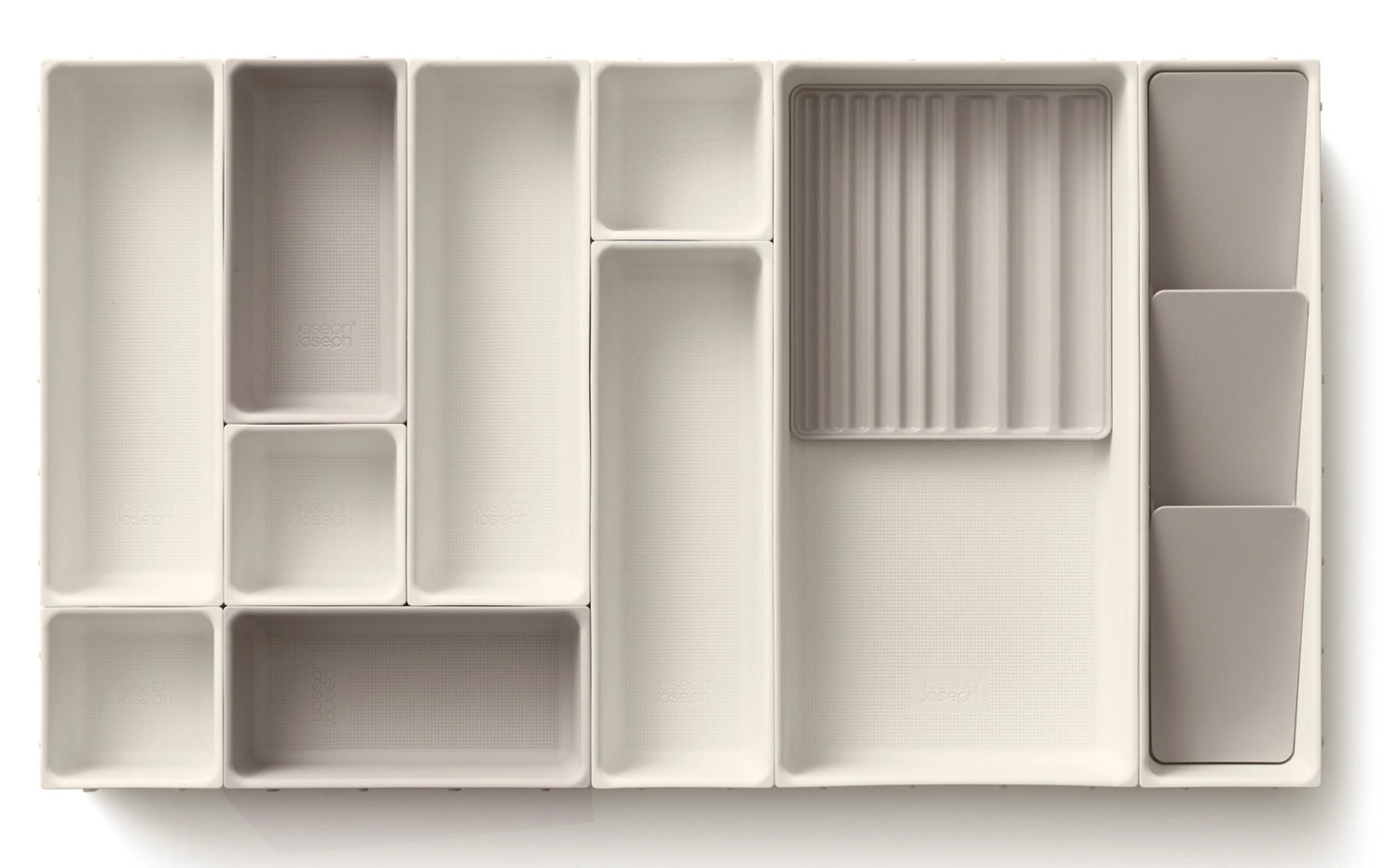 Viva Ensemble de 12 organisateurs de maquillage en forme de coquille