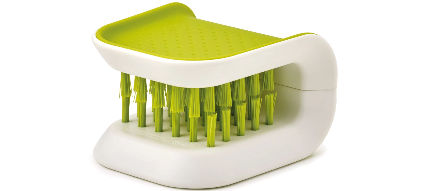 Basket Bladebrush Knife, bianco verde, 7.6x5.2x8 cm