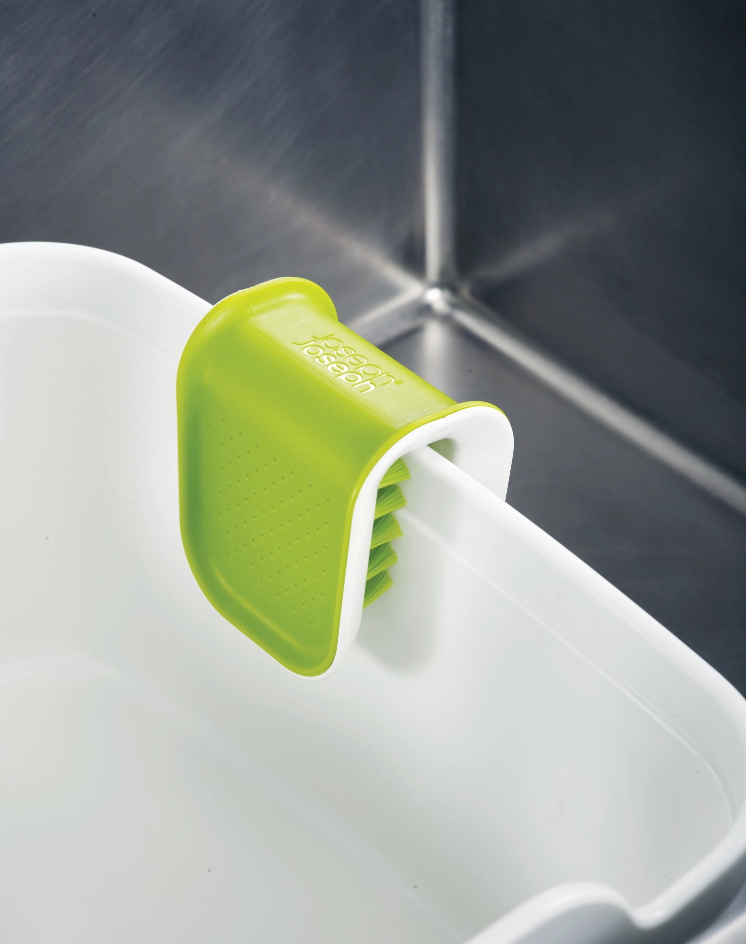 Basket Bladebrush Knife, bianco verde, 7.6x5.2x8 cm