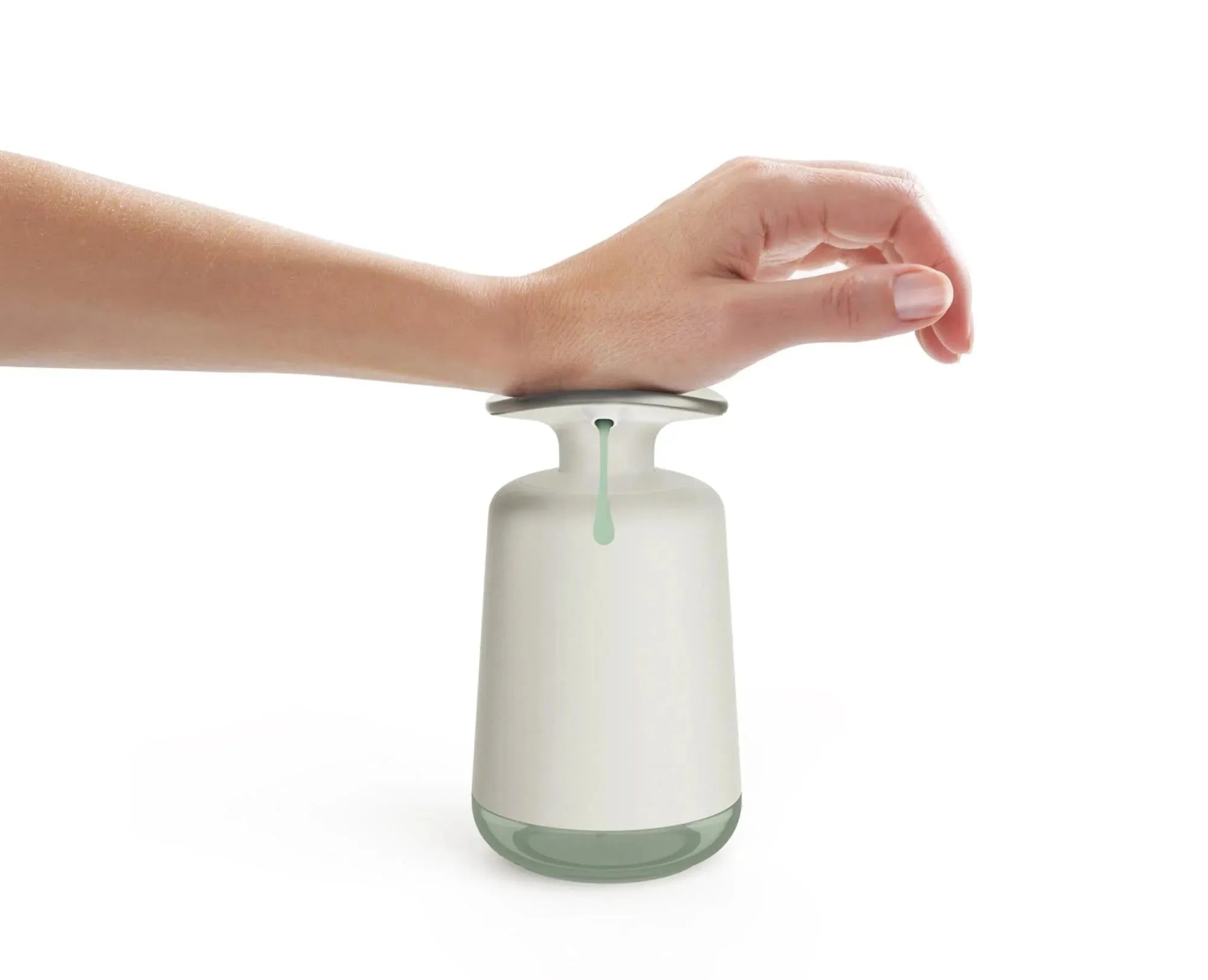 Presto Seifenspender: Hygienisch, modern, 14.6cm, Light Stone Sage.