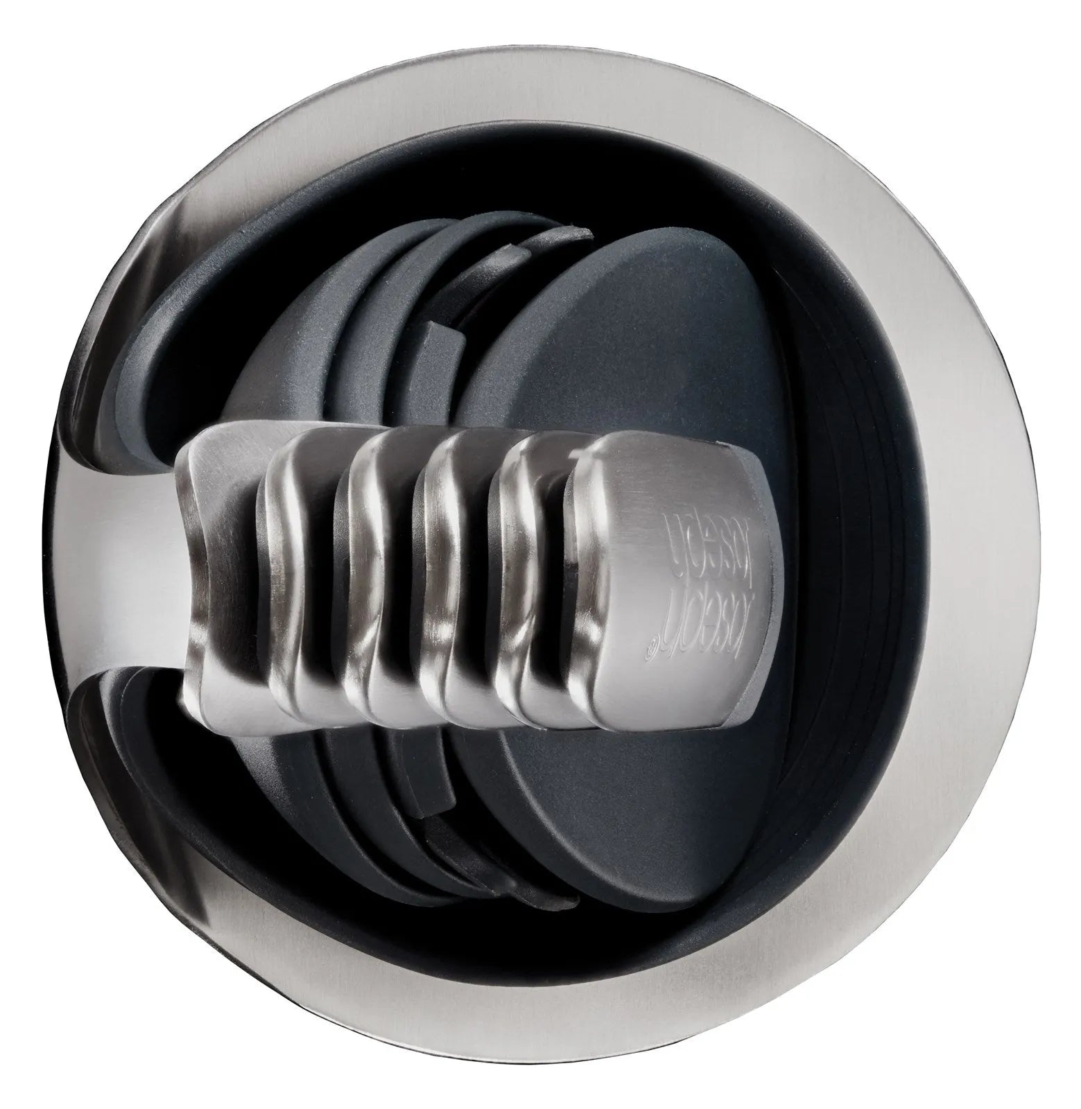 Premium Nest Steel Kochset von Joseph Joseph, 5-teilig, platzsparend.