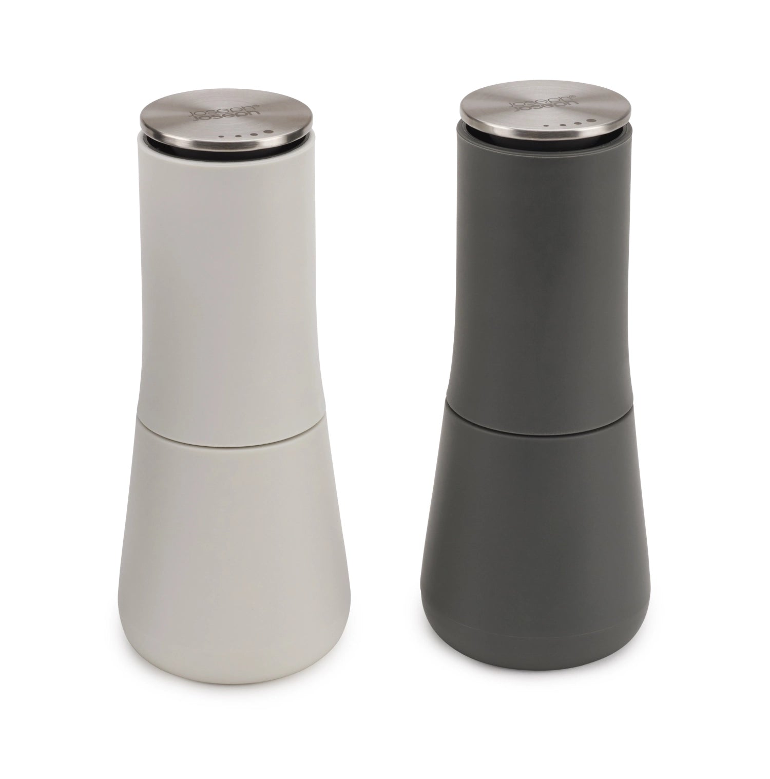 Millop Salt and Pepper Mill 2-pc., Grigio, 16.9x7x7 cm