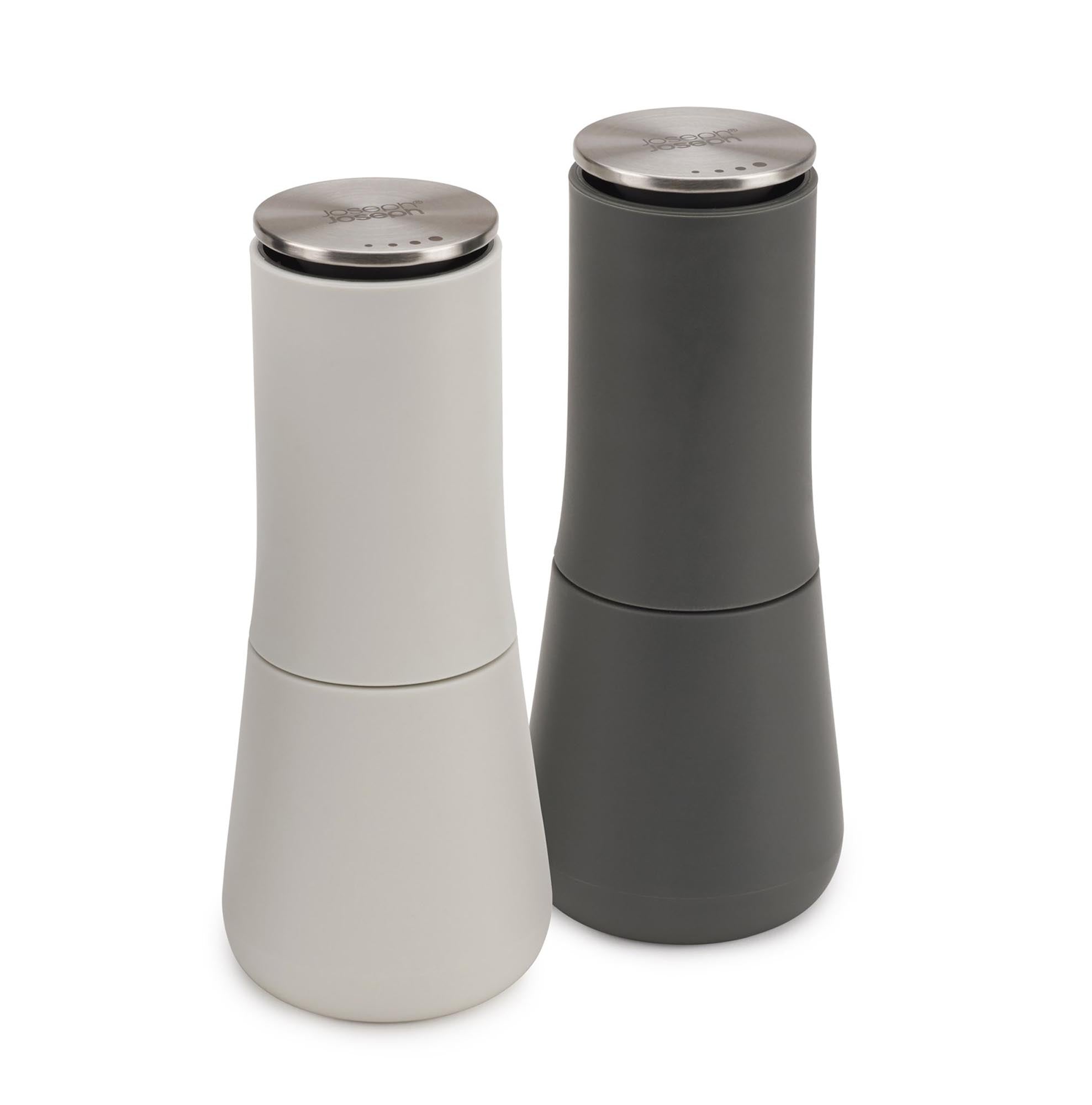 Milltop salt and pepper mill 2-pc., Gray, 16.9x7x7 cm