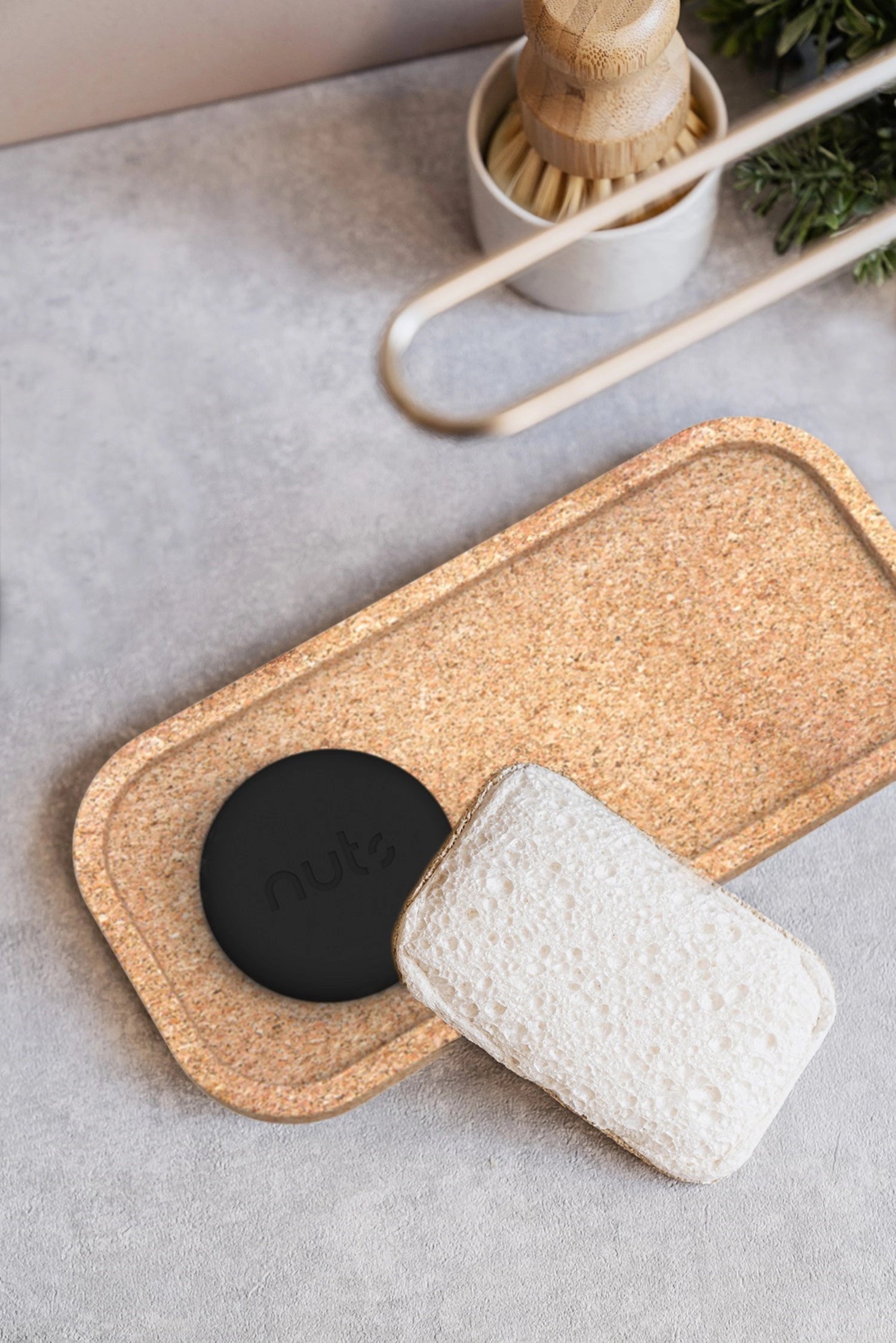 2er Set Reinigungsschwamm Cellulose 7x11cm