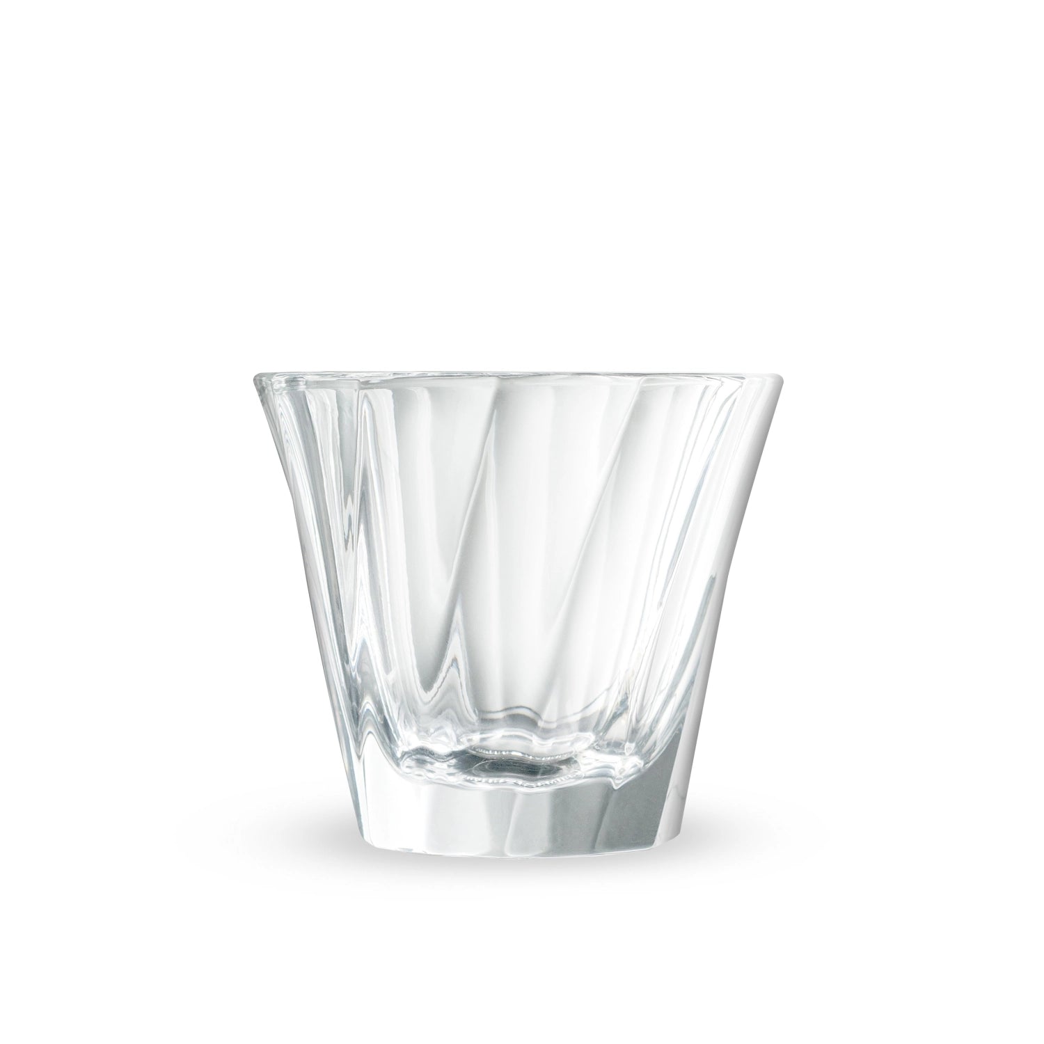 Verre Cortado torsadé transparent, verre urbain