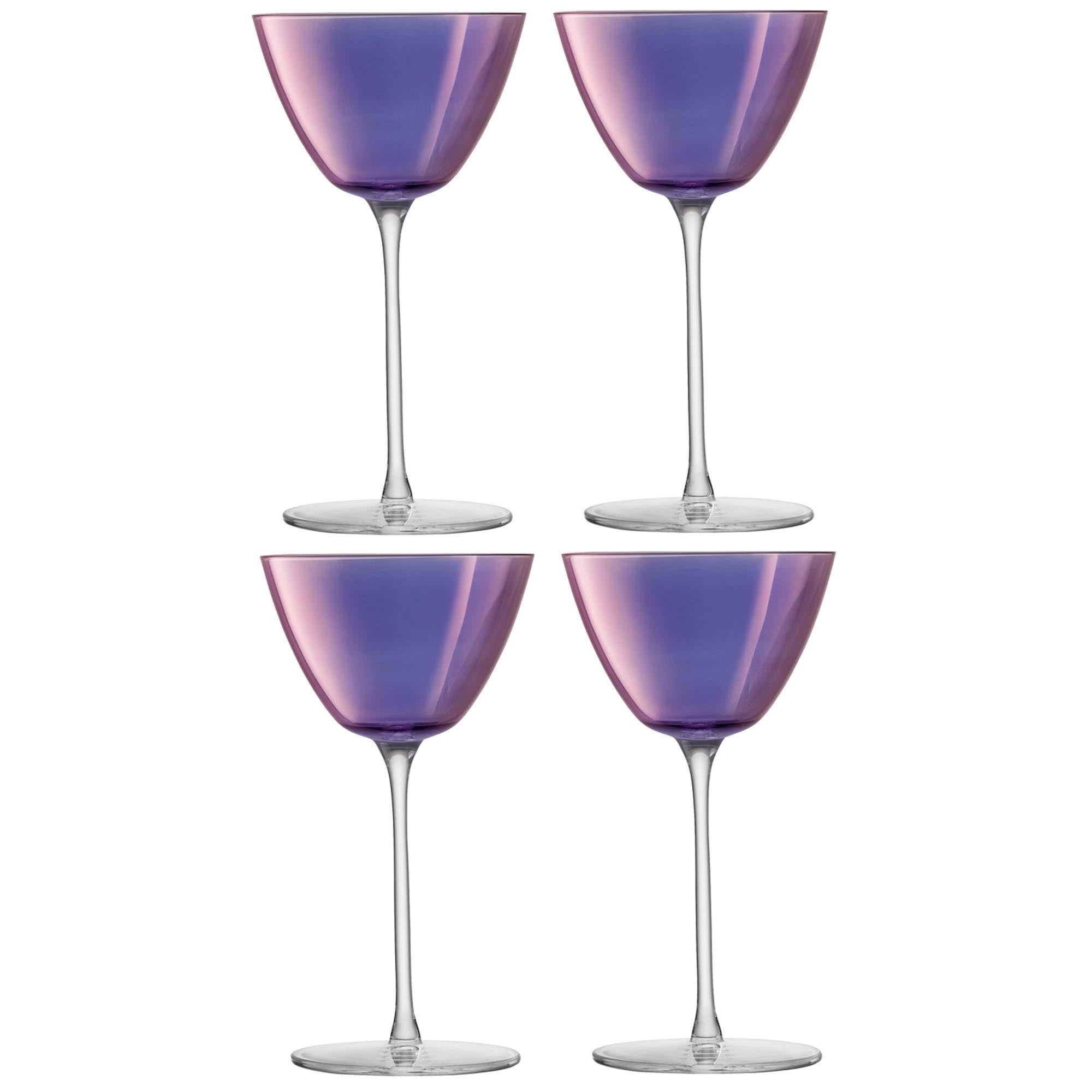 4 Set Aurora Martini Glas 195ml