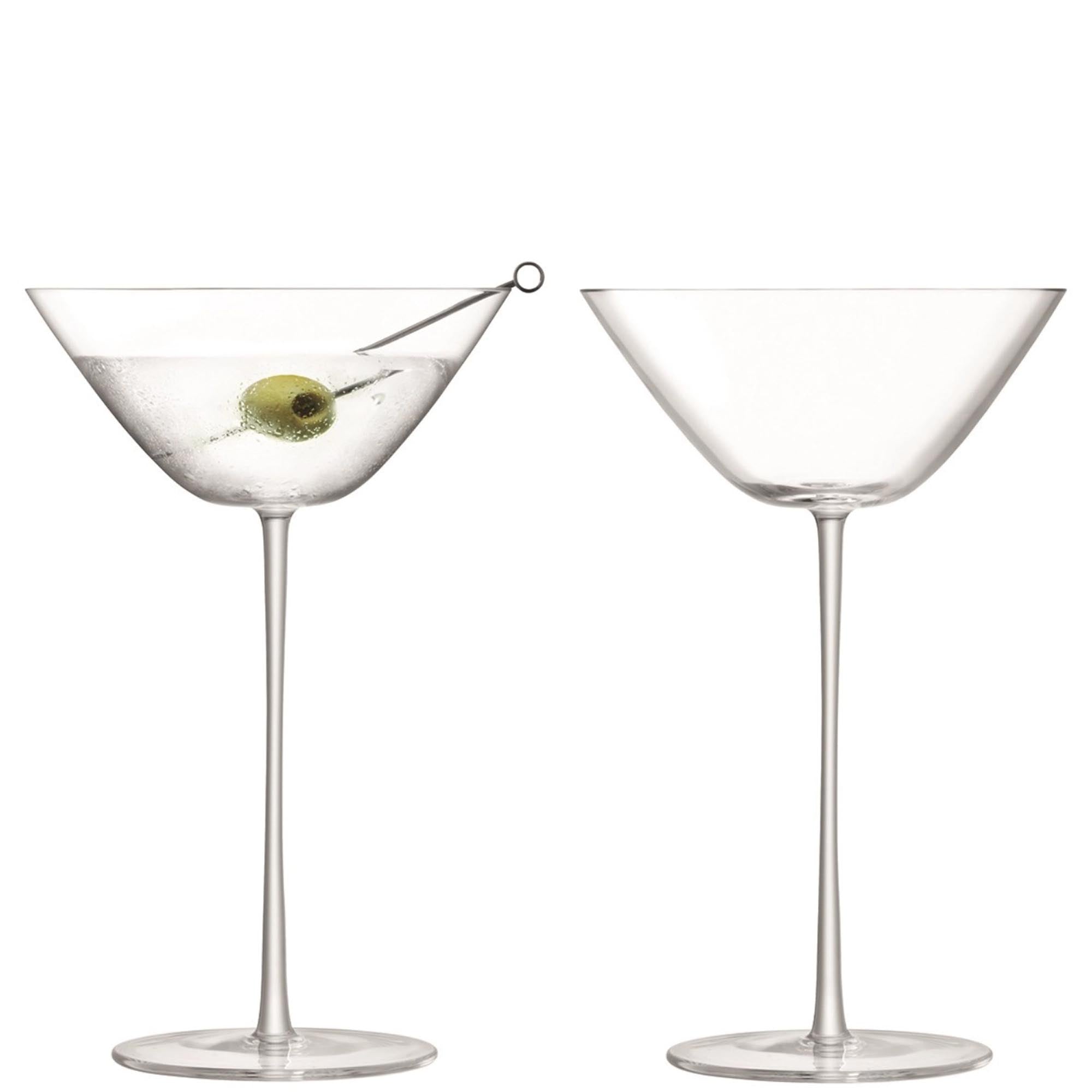 2 Set Bar Culture Cocktail Verre 280 ml Clear