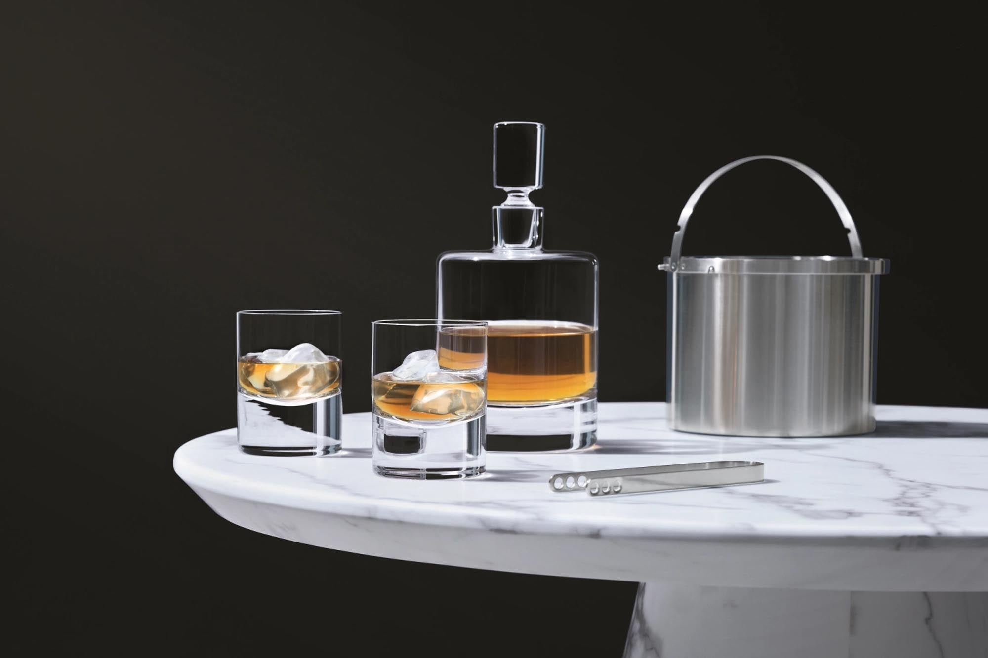 Elegantes 3-teiliges LSA Whisky-Set, mundgeblasen für Kenner.