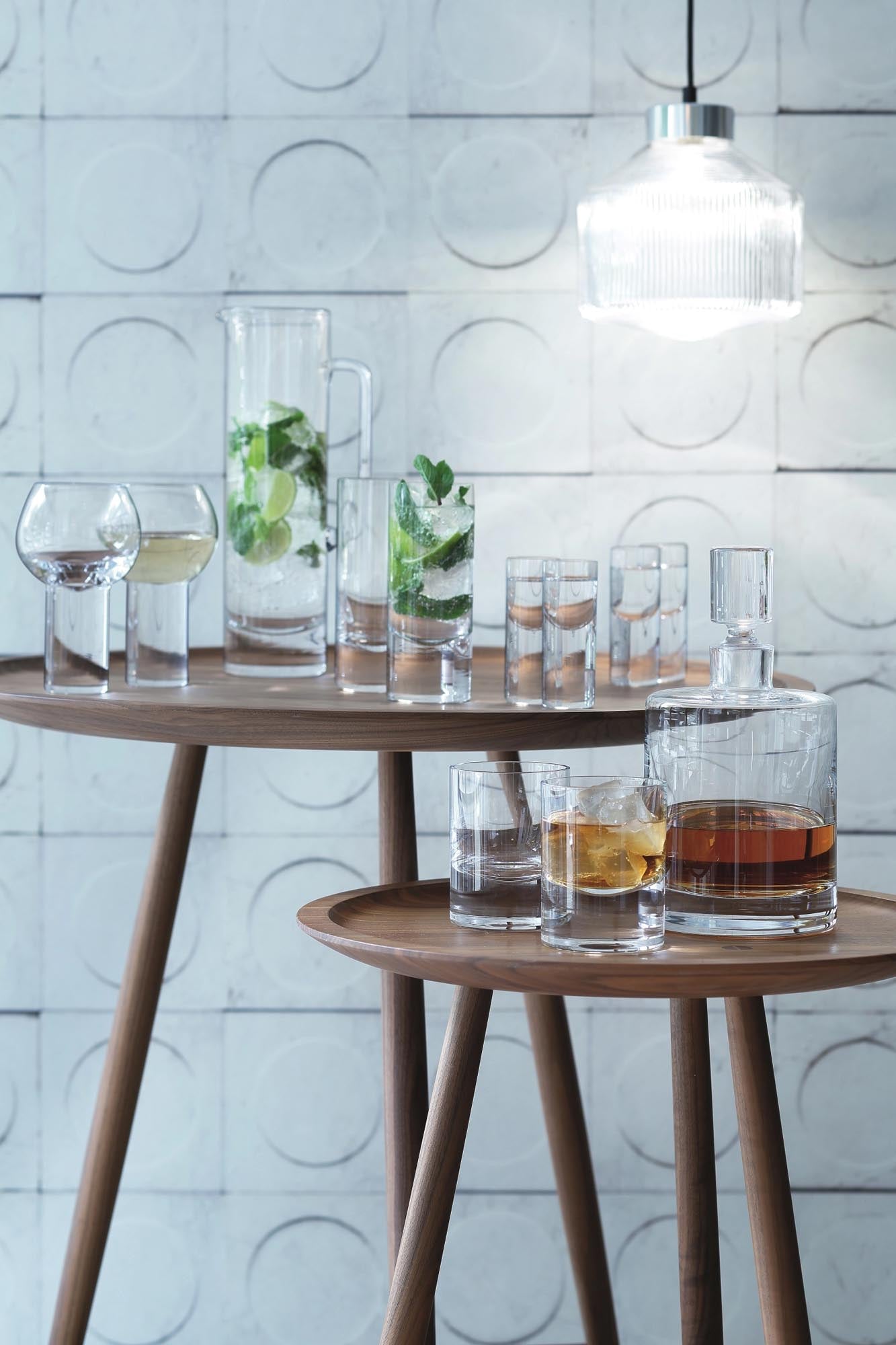 Exklusives LSA Whisky-Set: 3-teilig, mundgeblasen, edles Design.