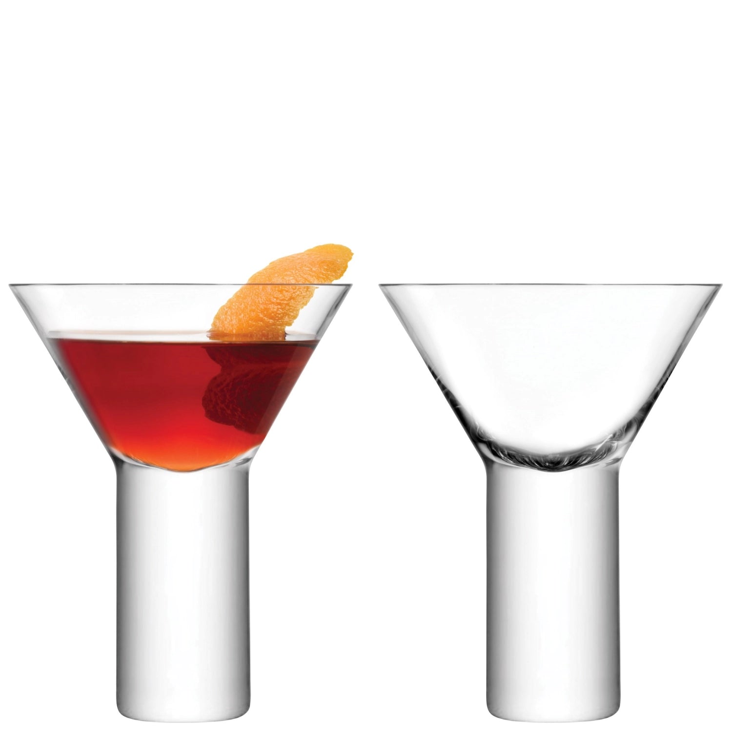 2 Set Boris Cocktail Verre 250 ml Clear