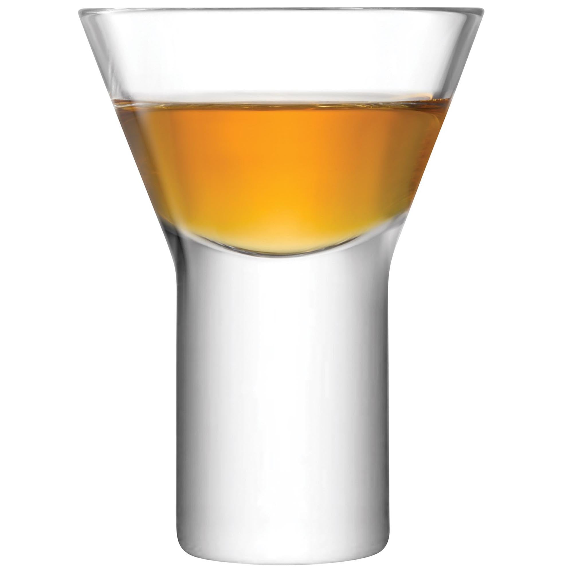 4 Set Assor. Boris digeif en verre transparent