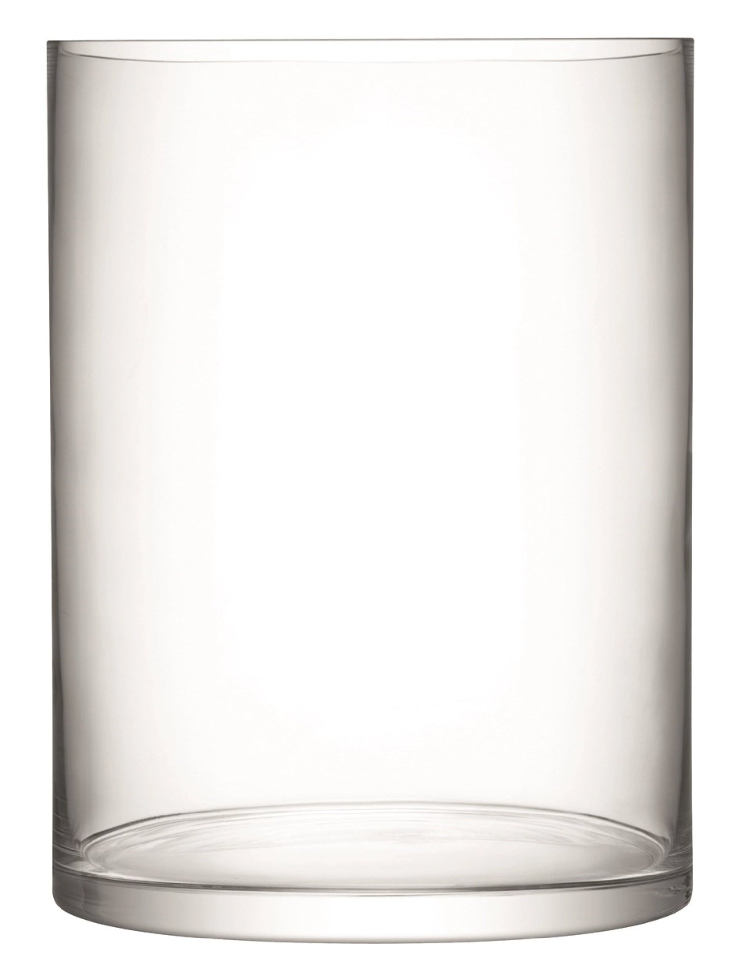 Column Vase Kerzenhalter H40 x Ø30cm - klar - KAQTU Design