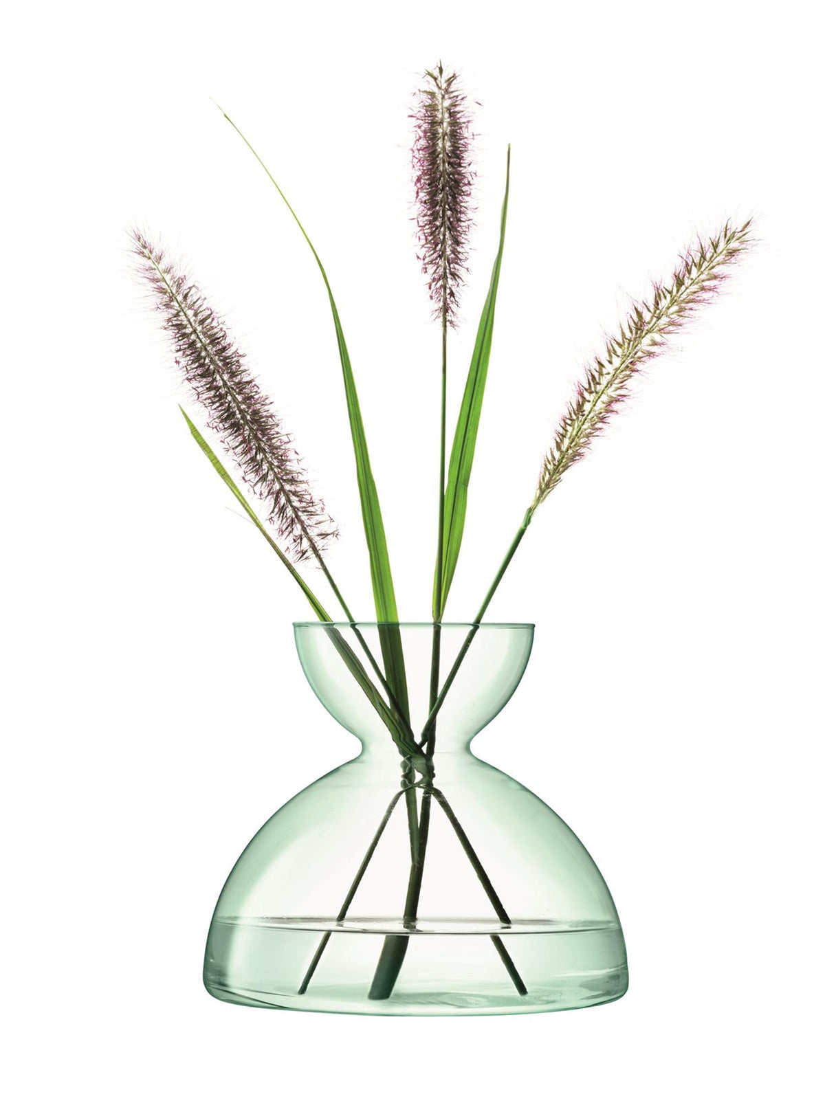 Canopy Vase H18cm recy. Optik in Transparent präsentiert im Onlineshop von KAQTU Design AG. Vase ist von LSA