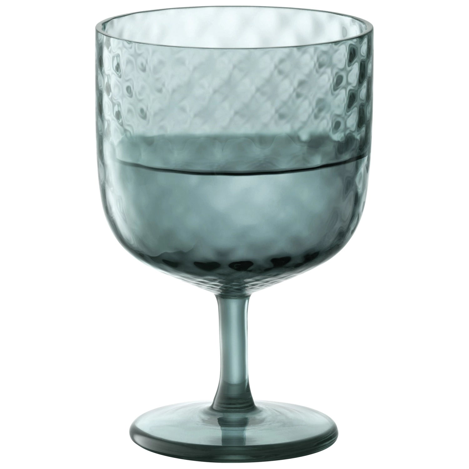 2 Set Daplle Wine Verre 325 ml d'eau bleu