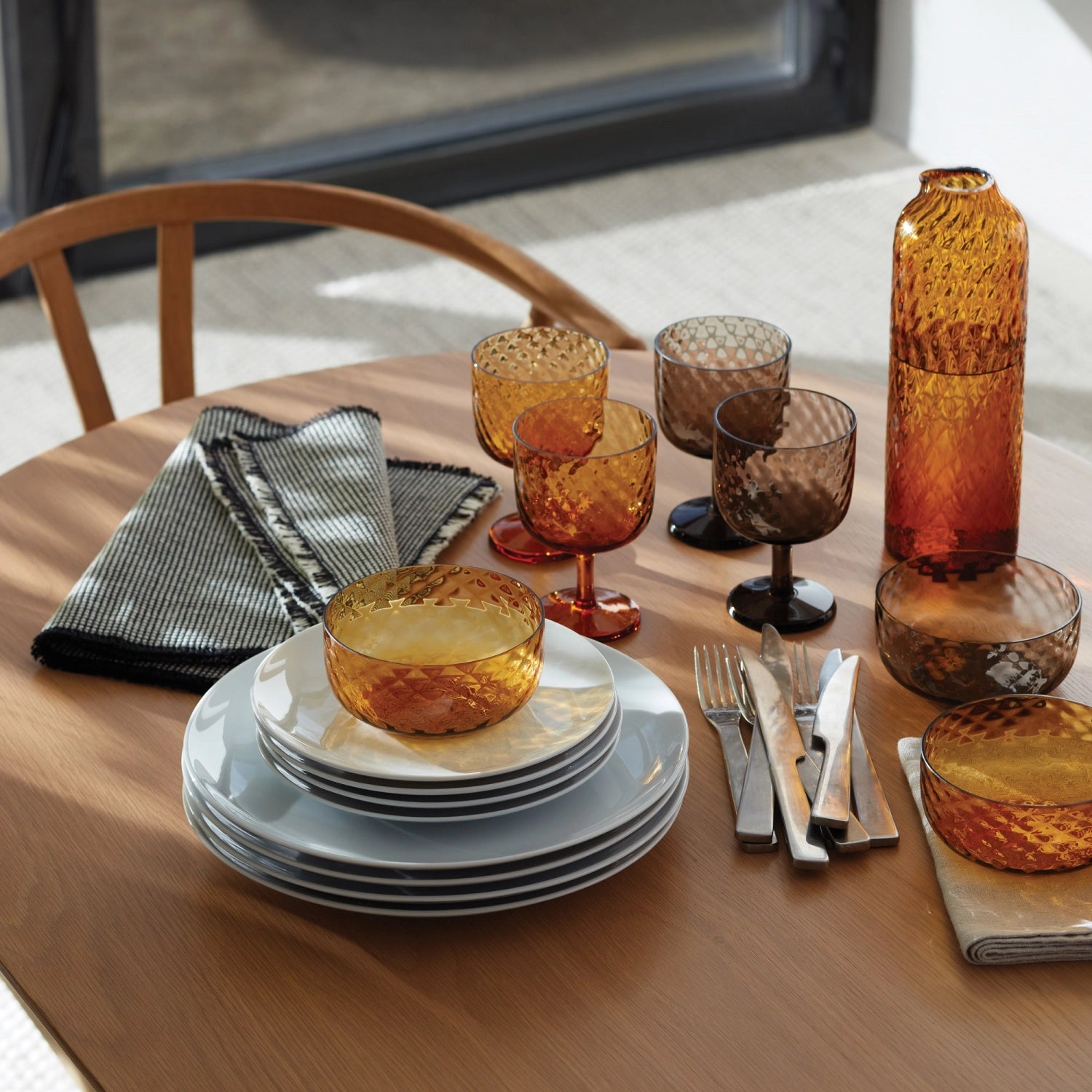 2 Set Daplle Wine Verre 325 ml Sun Bernstein