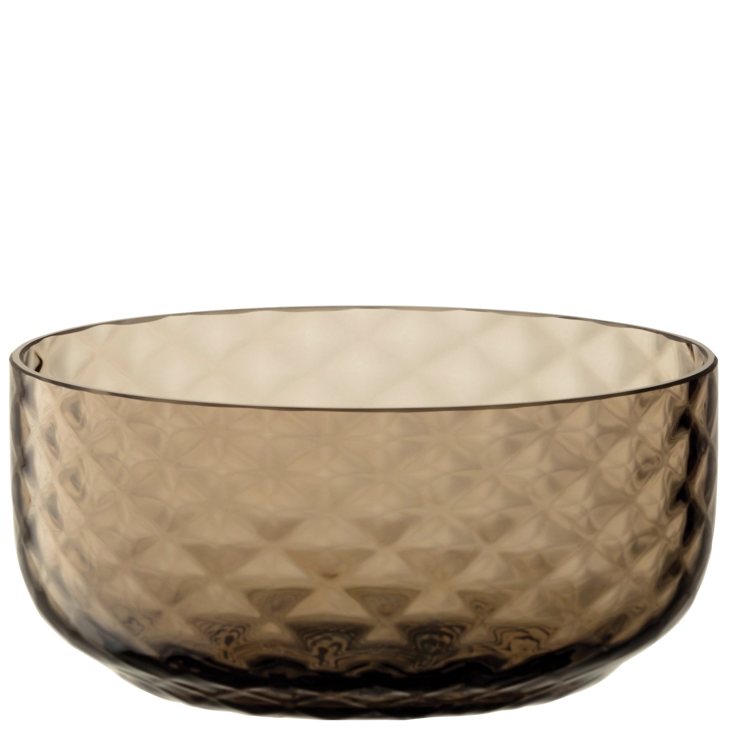 Entdecken Sie die Dapple Schale 12cm Earth Brown von LSA – ein elegantes Glas-Accessoire für Oliven, Nüsse und Desserts. Handgefertigt, einzigartig!