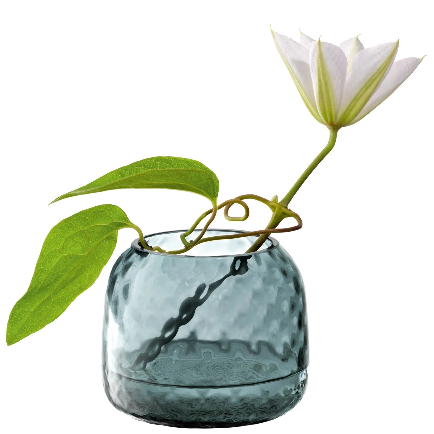 Vaso del supporto per la luce da tè daple H7cm Blu