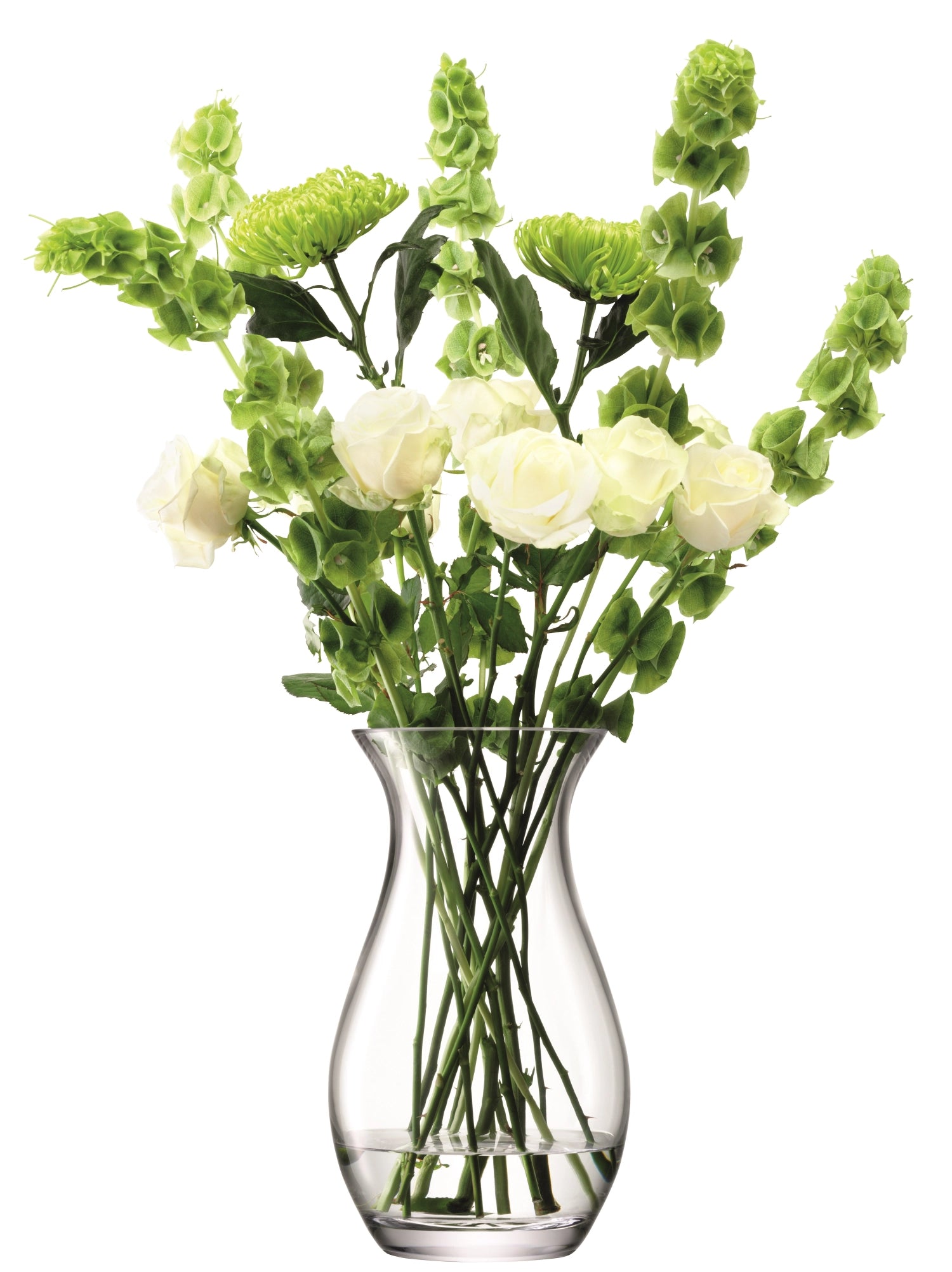 Flower Grosse Posy Vase H32cm - klar - KAQTU Design
