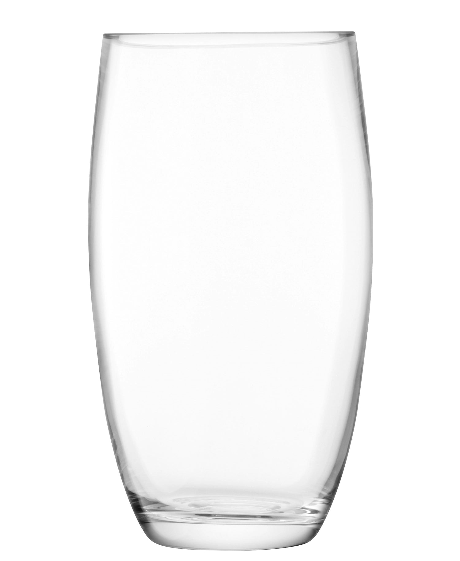Stilvolle LSA Flower Fass Vase, 29cm, klares Glas, ideal für Blumenarrangements, langlebig und vielseitig einsetzbar.