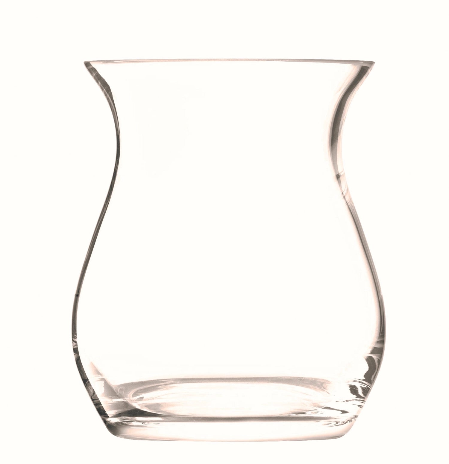 Flower Offene Posy Vase H23cm - klar - KAQTU Design