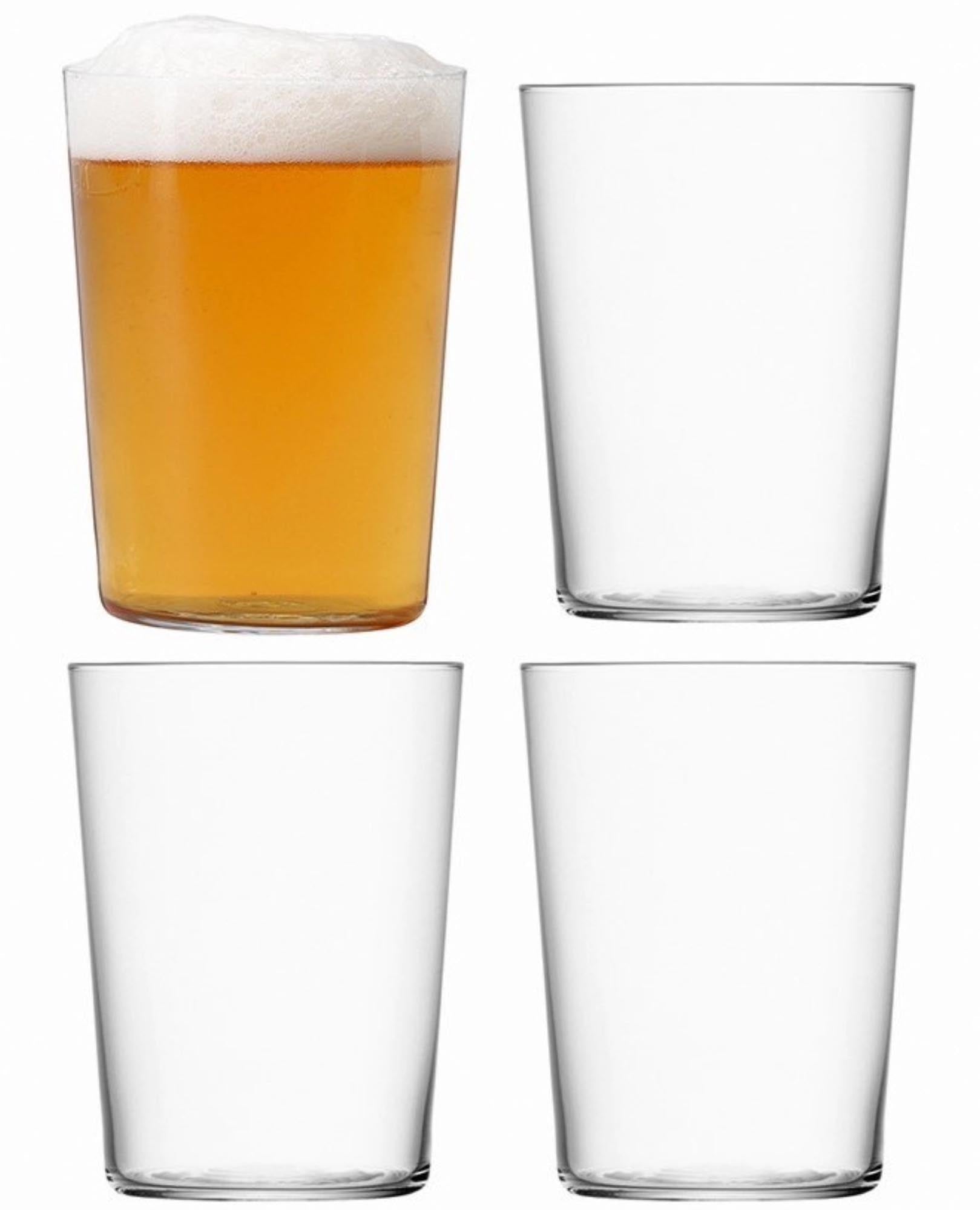 4 Set Gio Cup 560ml - Clear