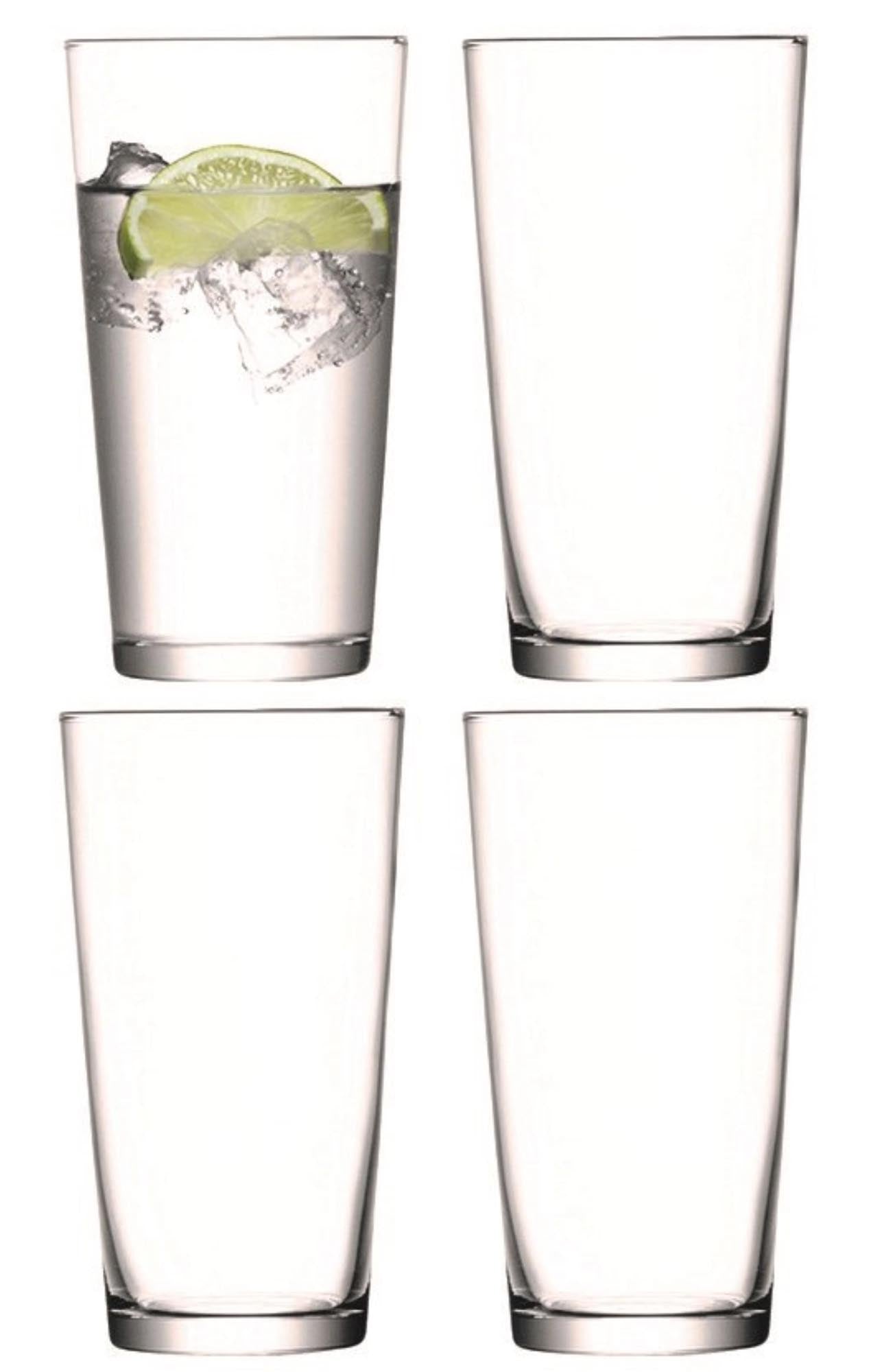 4 Set Gio juice glass large 320ml - clear