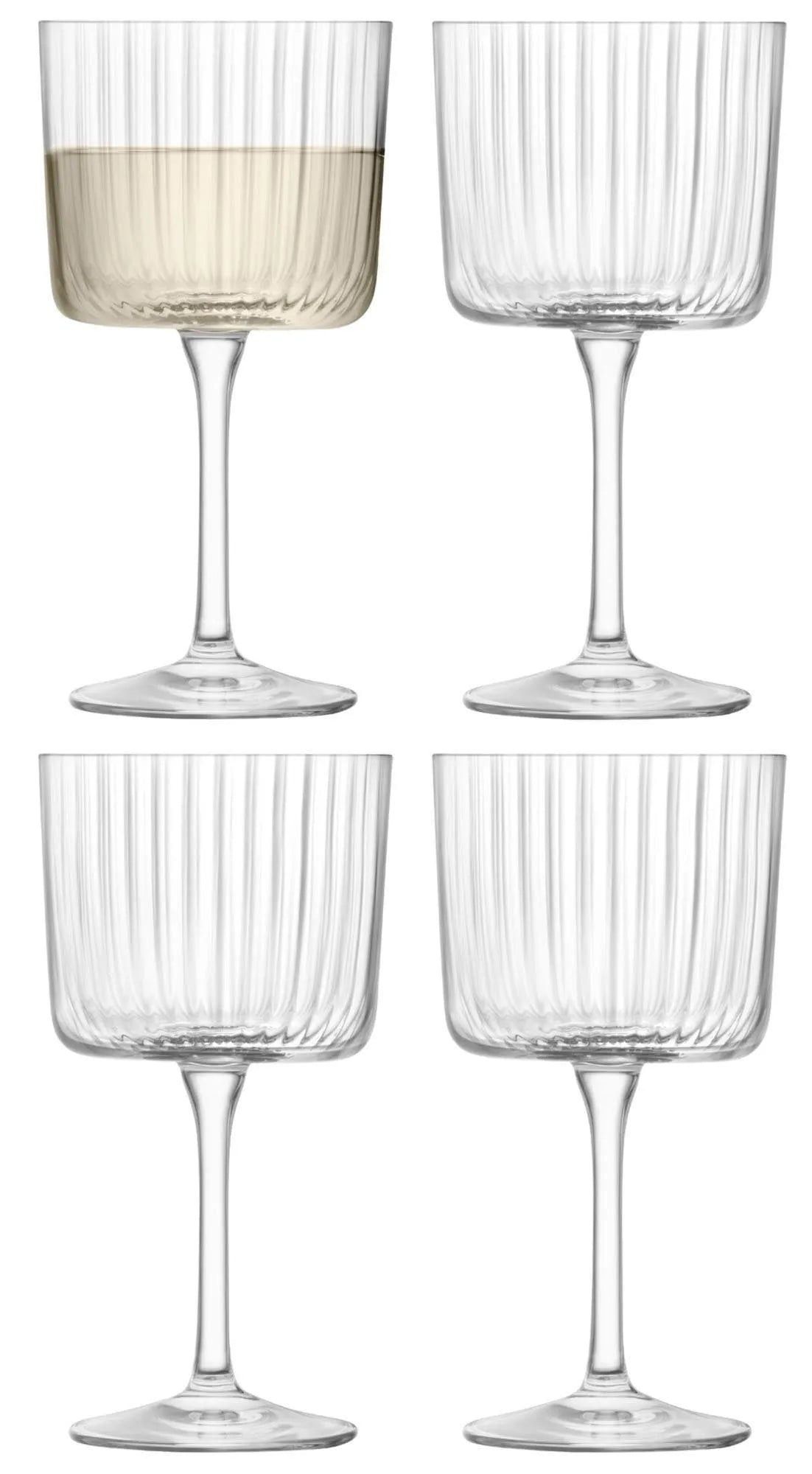 Stilvolle LSA Gio Line Weingläser 250ml im 4er Set für Genießer.