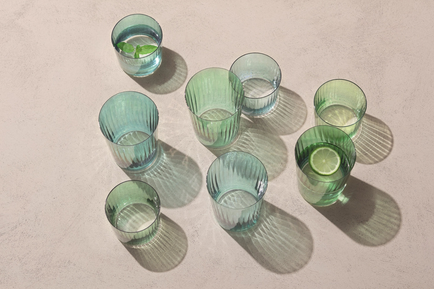 4 Set Gems Gobelet 560ml Jadegrün Assorment.