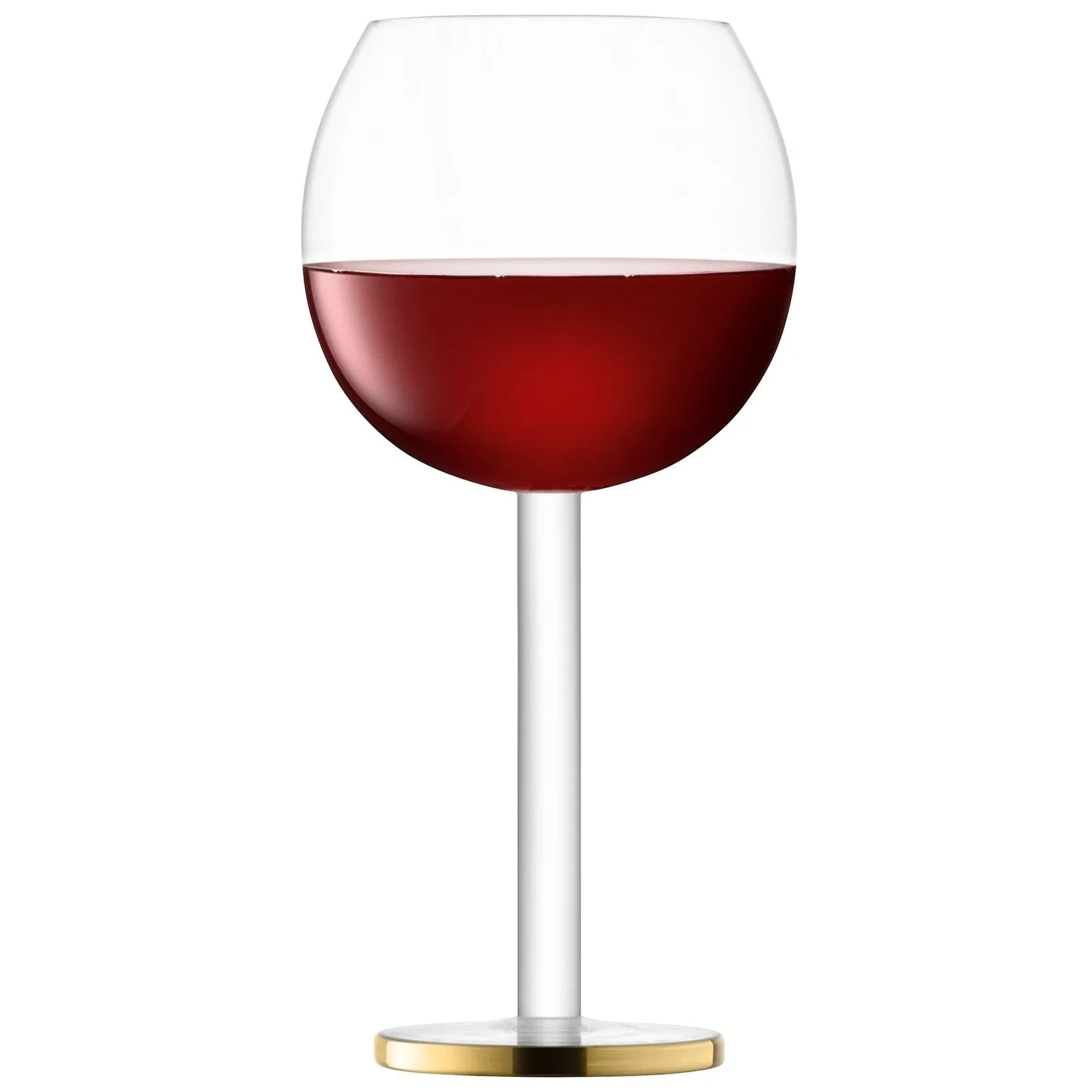 Stilvolles 2er Set LSA Weinkelch 320ml in schimmerndem Gold.