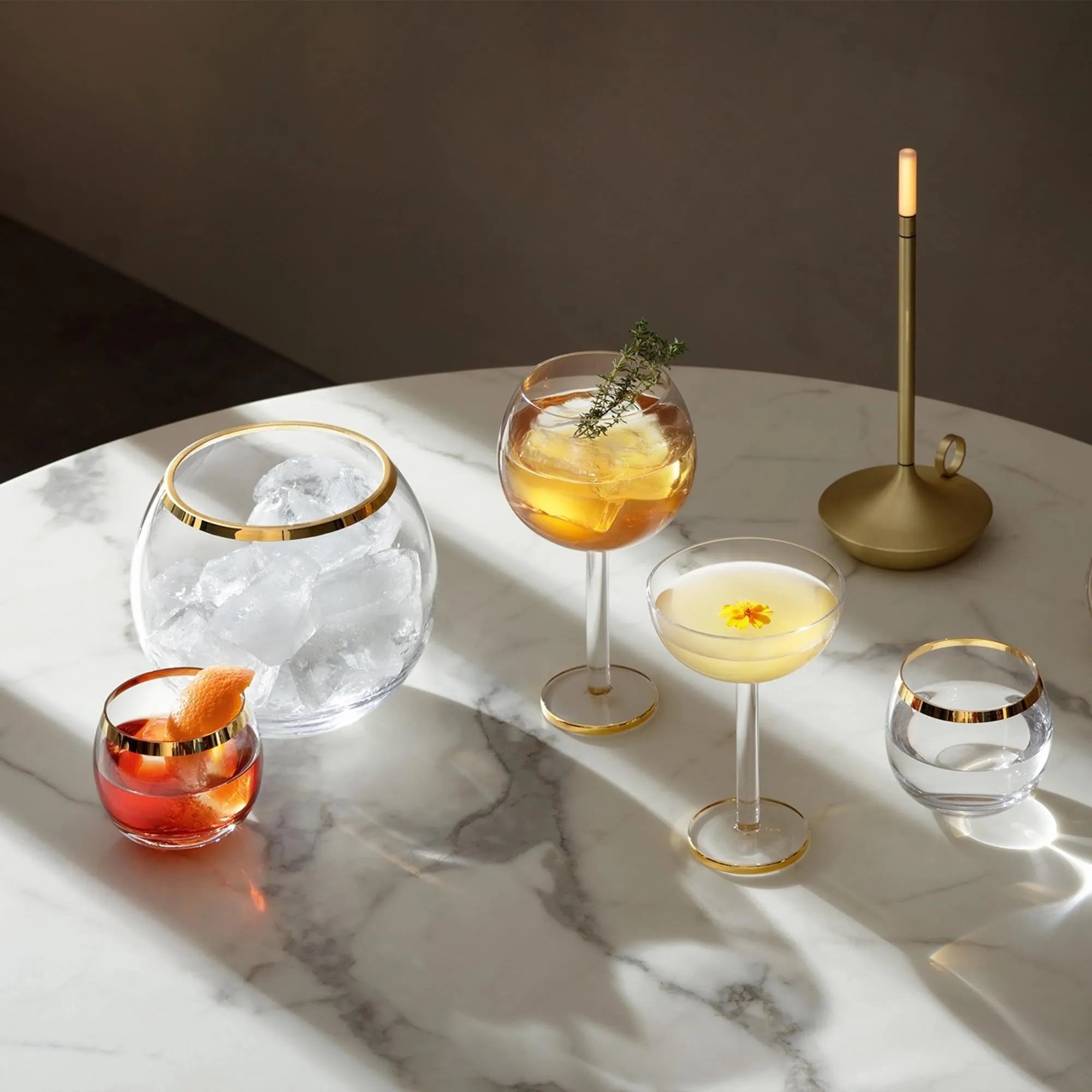 Stilvolles 2er Set LSA Luca Coupe Gläser, 200ml, für besondere Anlässe.