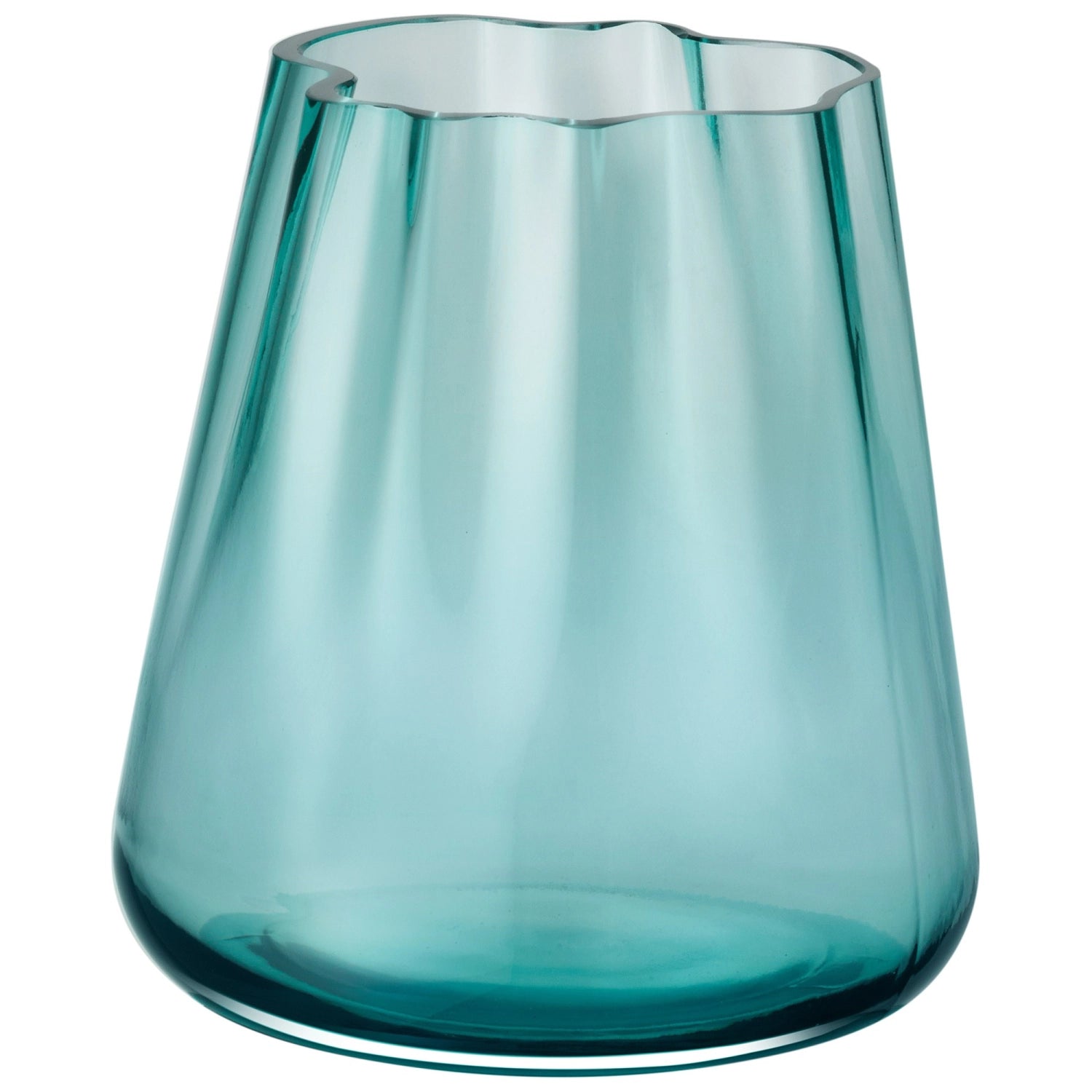 Lagoon Vase/Laterne H18.5cm - Meeresgrün - KAQTU Design