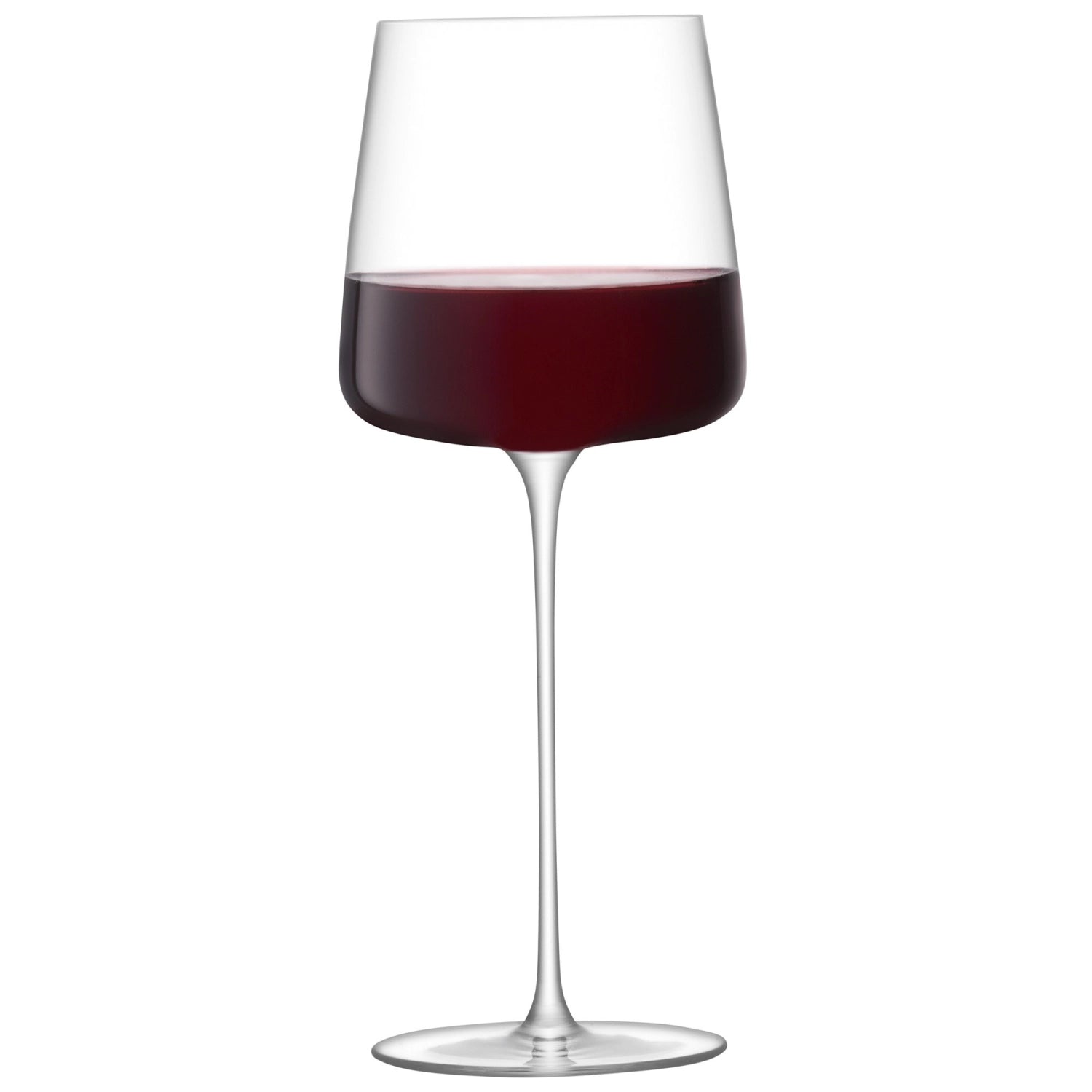 Hochwertiges 4er Set klarer Rotweingläser von LSA, 680ml, perfekt für stilvolle Abende und exquisite Weinverkostungen.