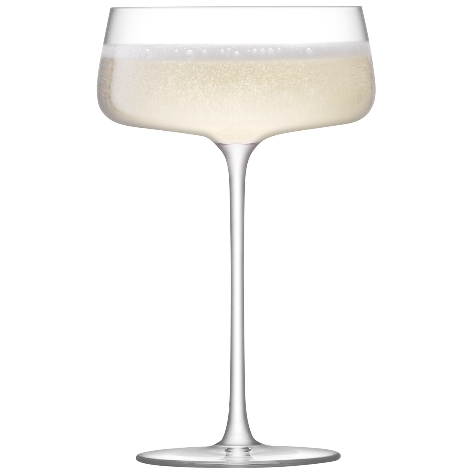 Stilvolles 4er Set Metropolitan Champagnergläser von LSA, 300ml, aus bleifreiem Kristallglas für unvergessliche Genussmomente.